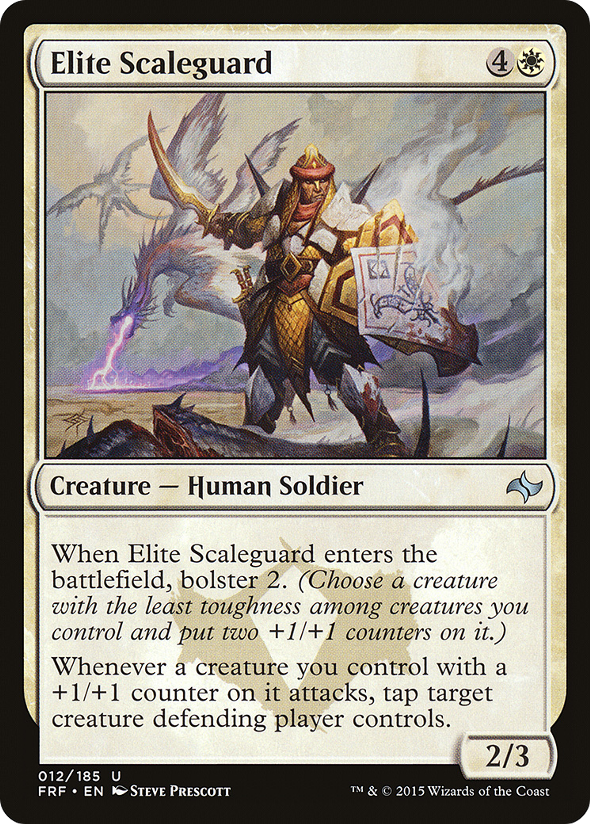 Elite Scaleguard — Fate Reforged — Magic: The Gathering