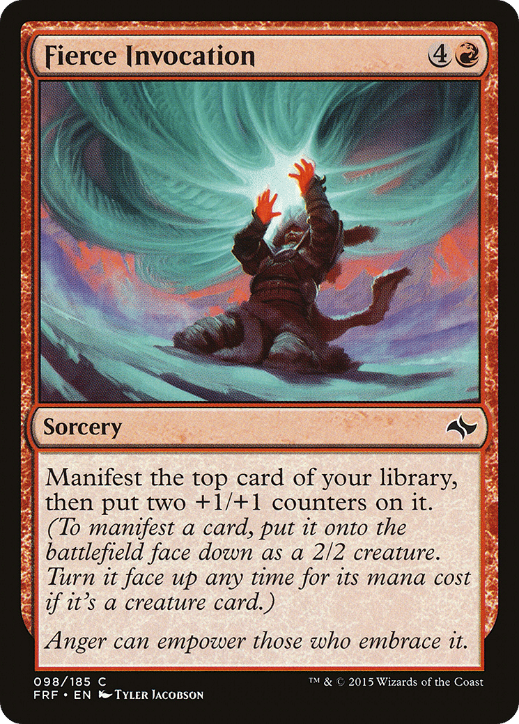Fierce Invocation — Fate Reforged — Magic: The Gathering