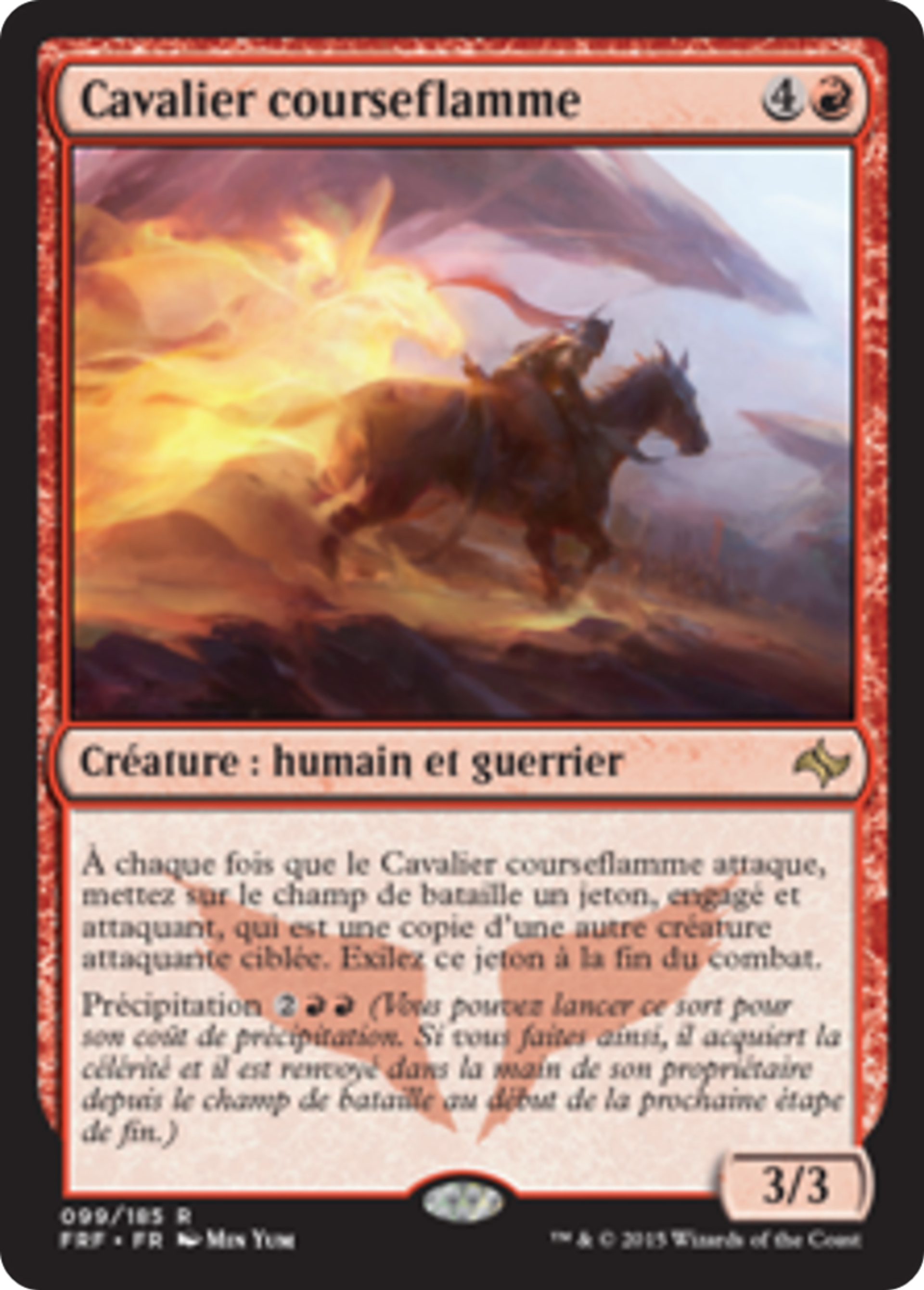 Cavalier courseflamme — Fate Reforged — Magic: The Gathering