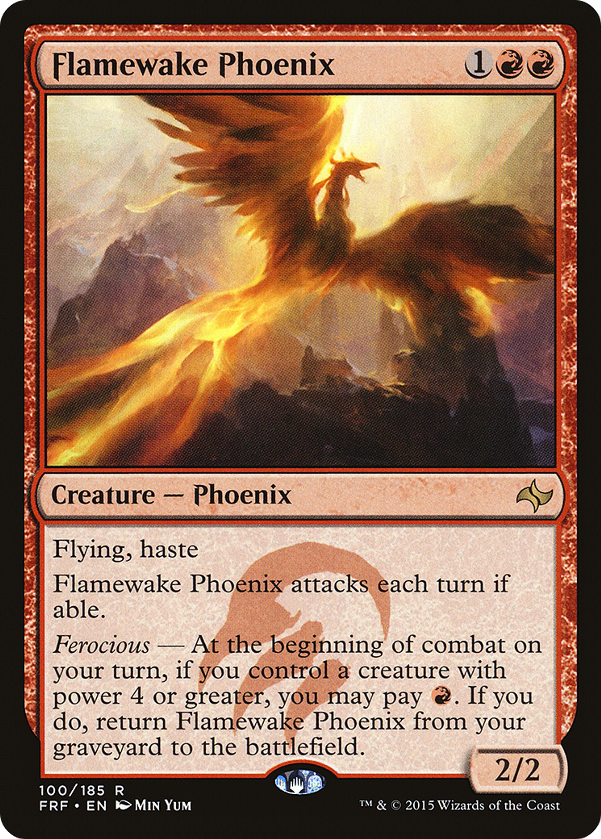Flamewake Phoenix — Fate Reforged — Magic: The Gathering