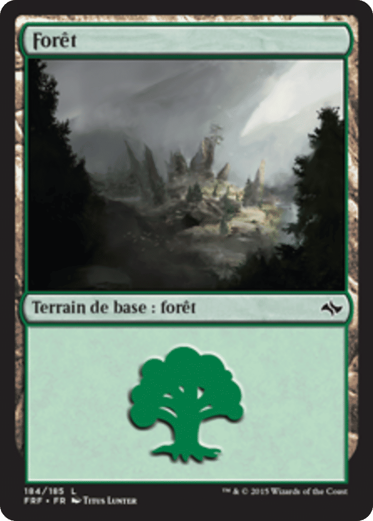 Forêt — Fate Reforged — Magic: The Gathering