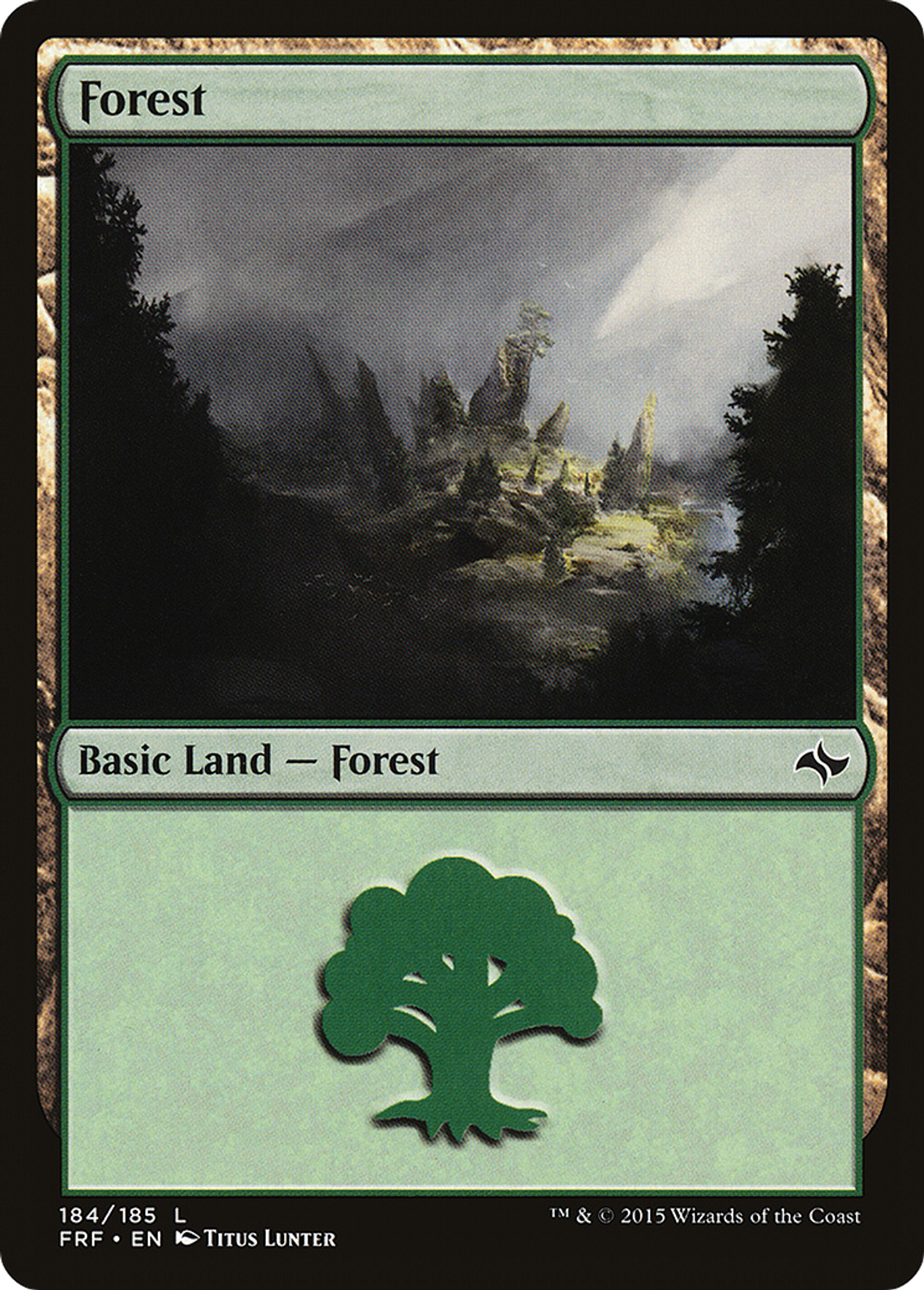 Forest — Fate Reforged — Magic: The Gathering
