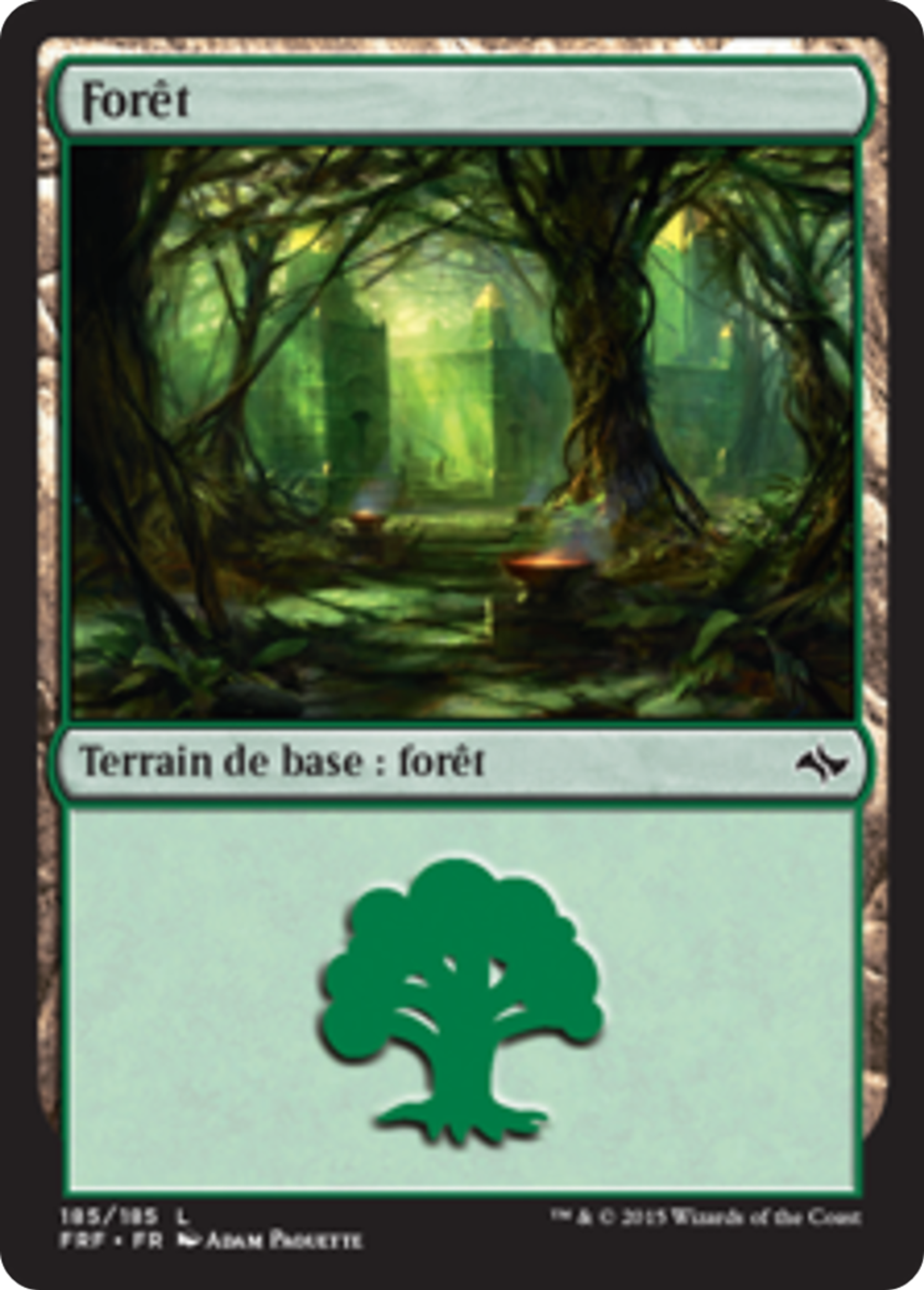 Forêt — Fate Reforged — Magic: The Gathering