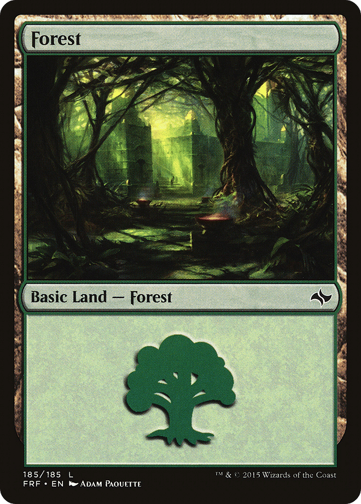 Forêt — Fate Reforged — Magic: The Gathering