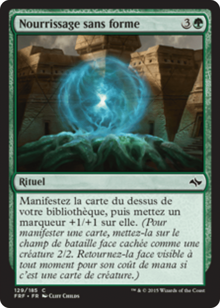 Nourrissage sans forme — Fate Reforged — Magic: The Gathering
