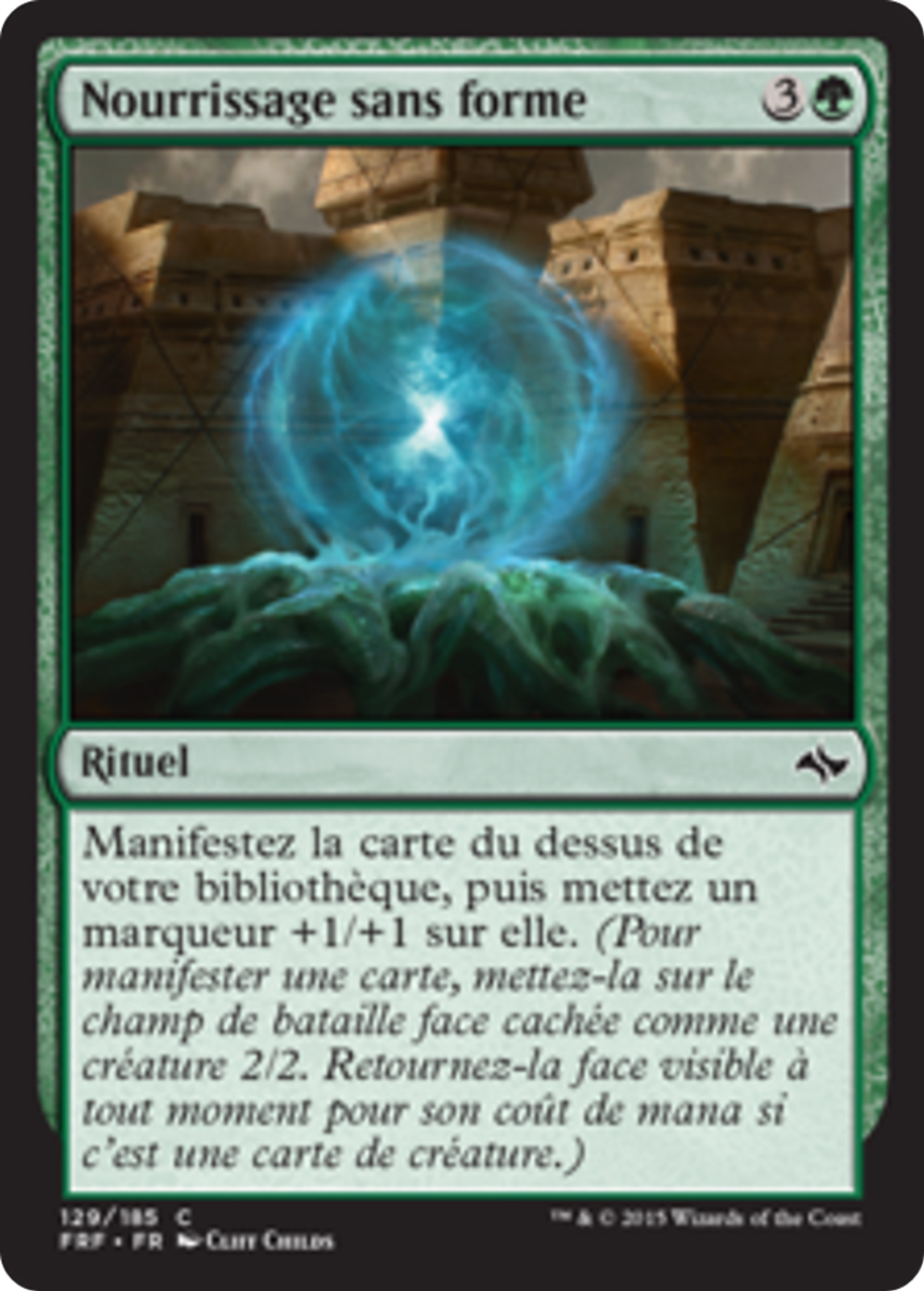 Nourrissage sans forme — Fate Reforged — Magic: The Gathering