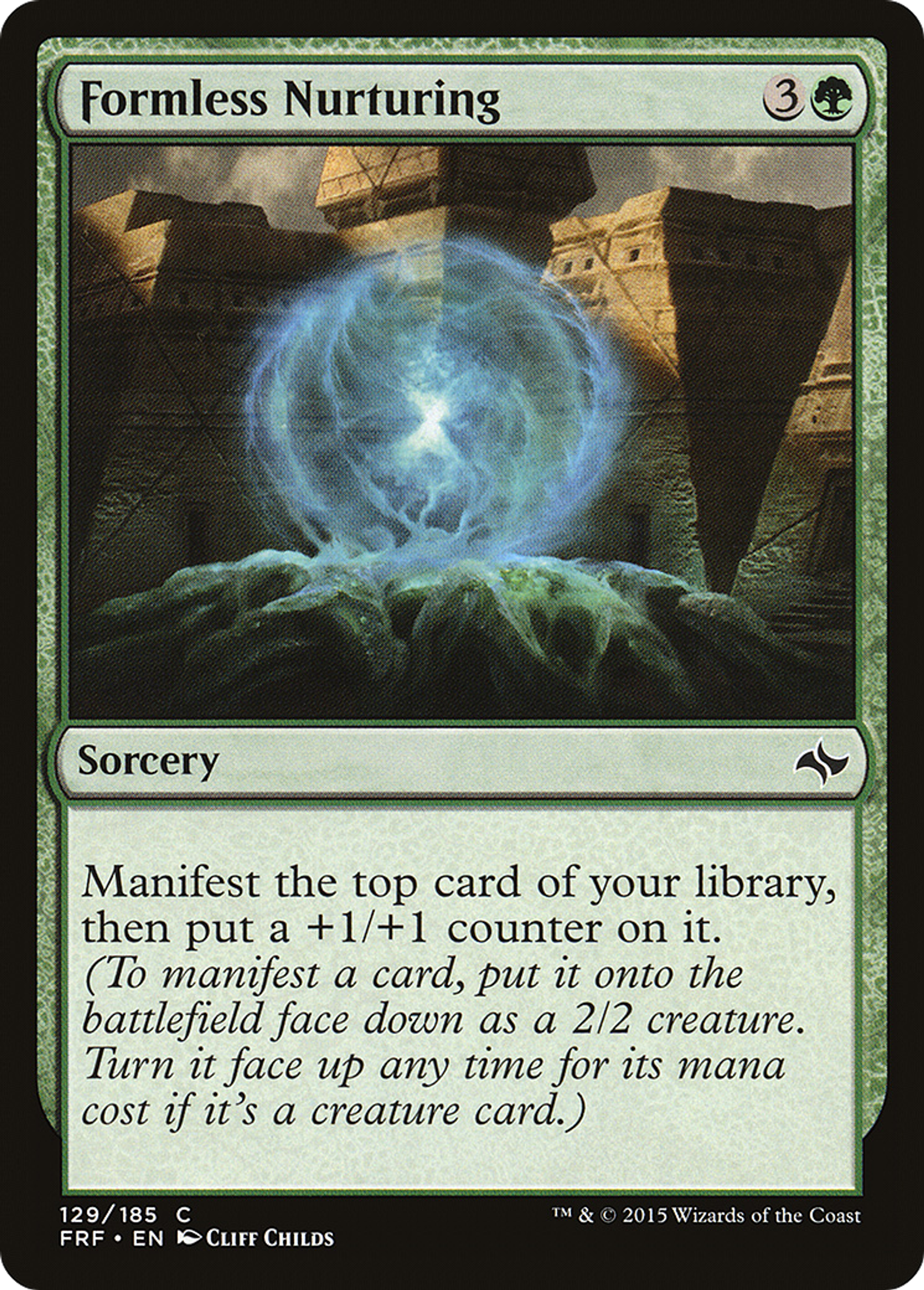 Formless Nurturing — Fate Reforged — Magic: The Gathering
