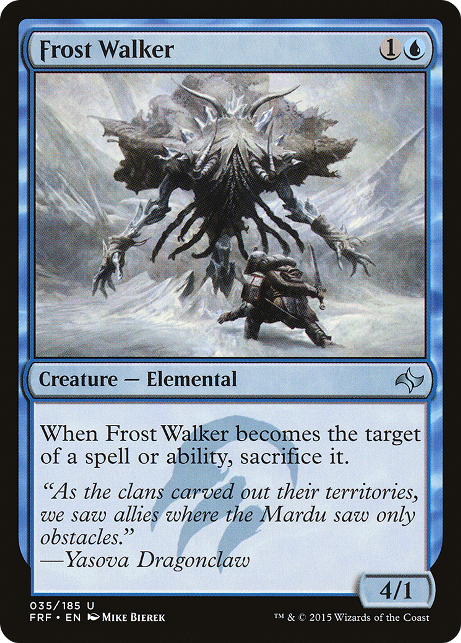 Frost Walker — Fate Reforged — Magic: The Gathering