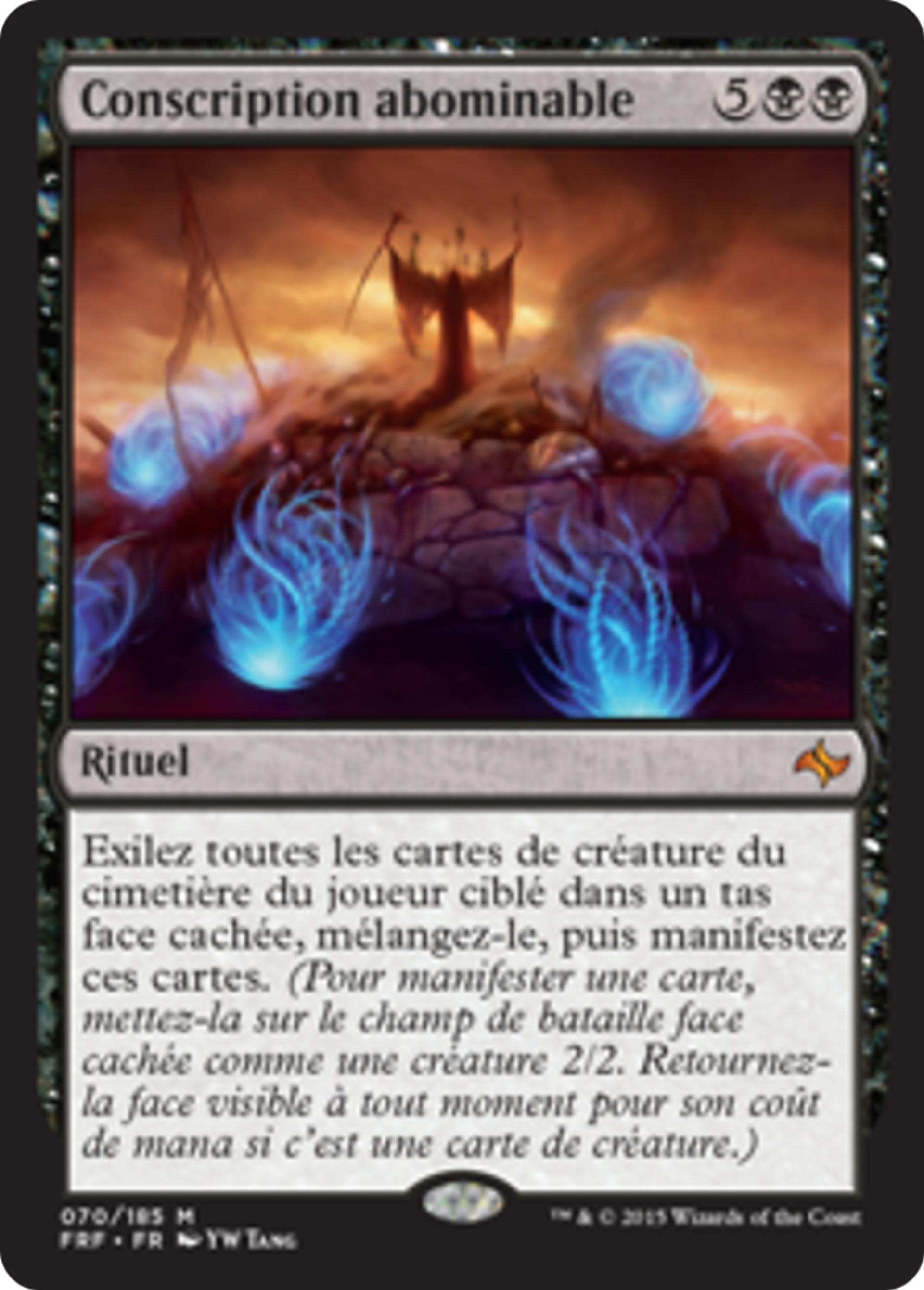 Conscription abominable — Fate Reforged — Magic: The Gathering