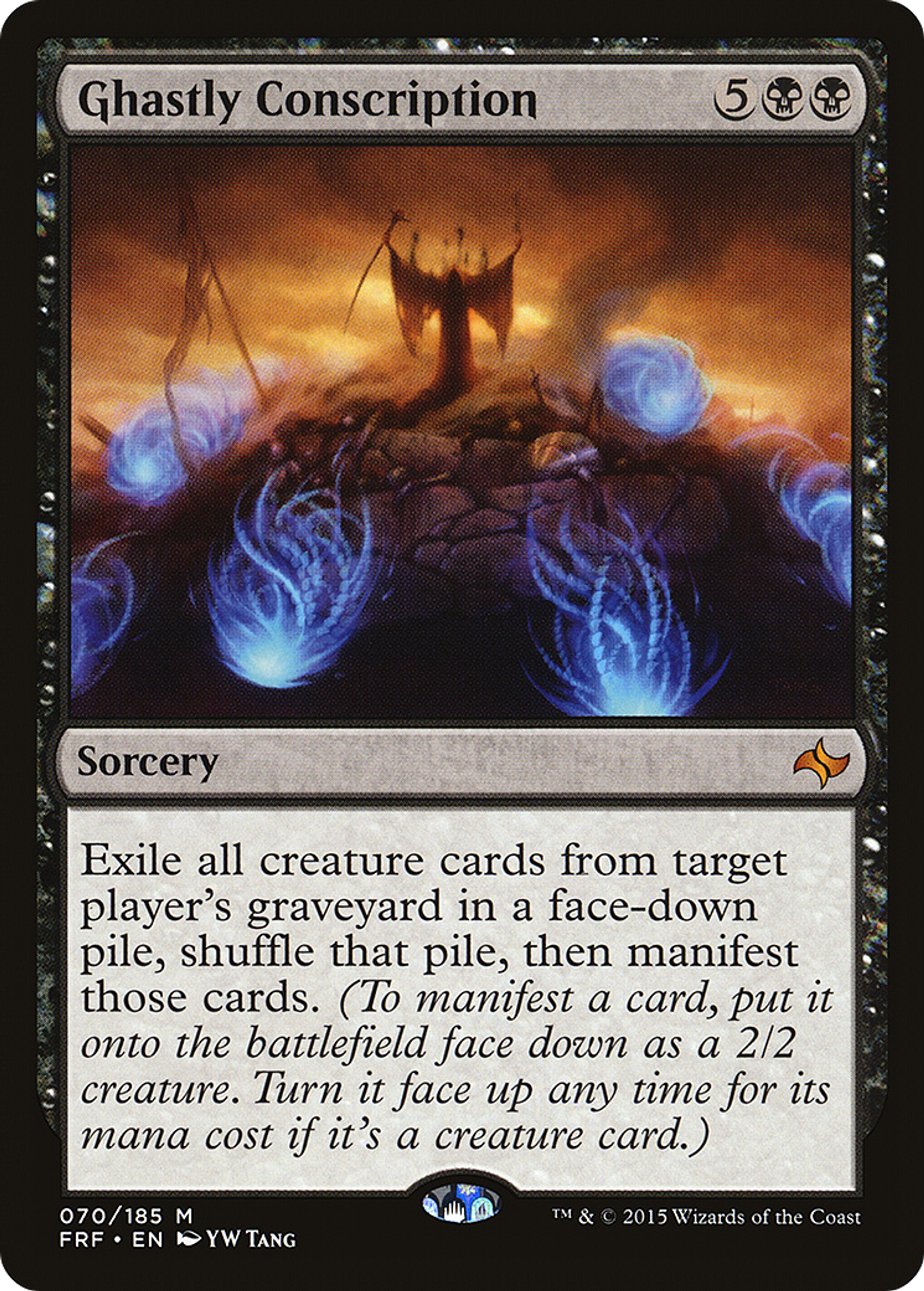 Ghastly Conscription — Fate Reforged — Magic: The Gathering