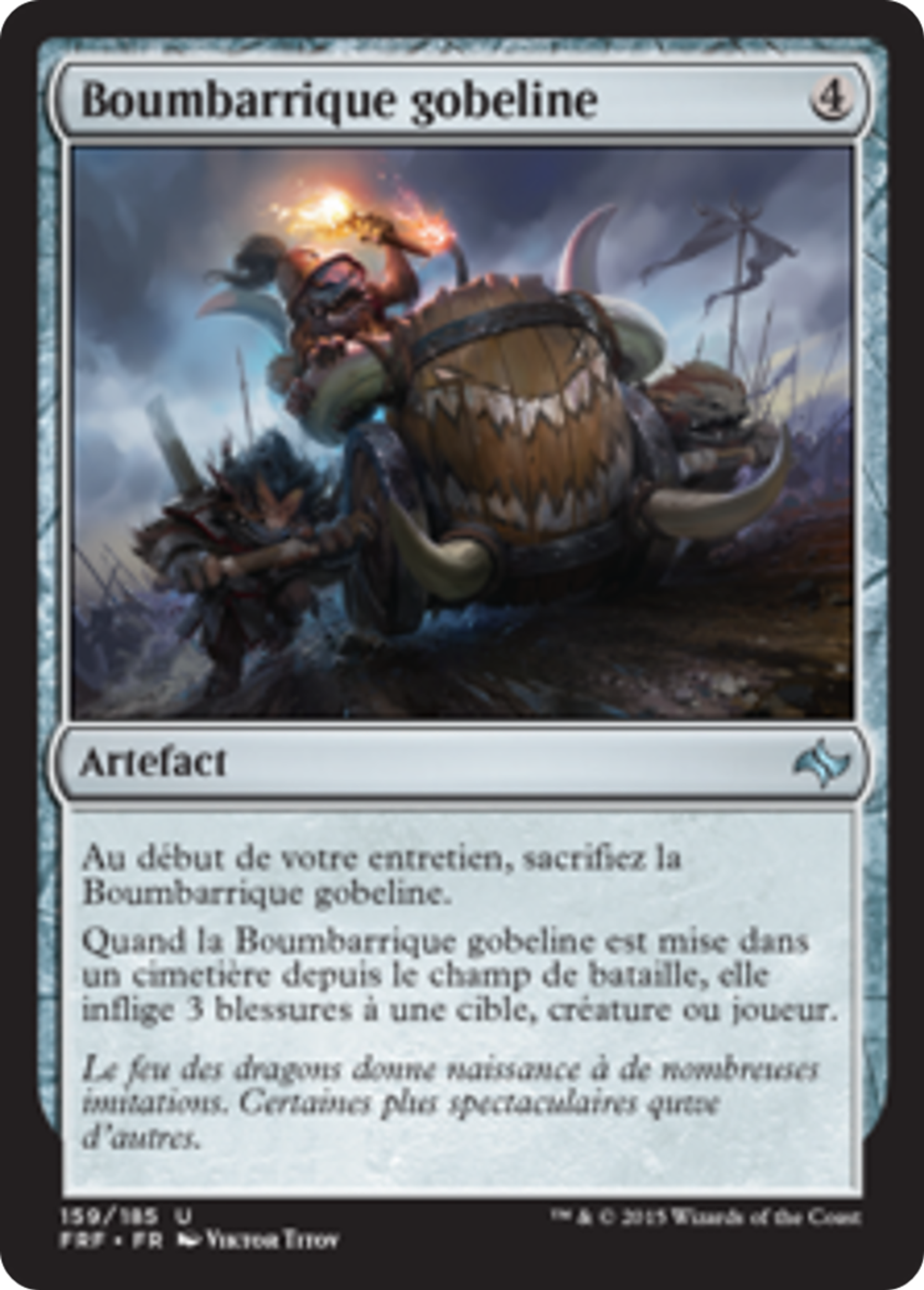 Boumbarrique gobeline — Fate Reforged — Magic: The Gathering