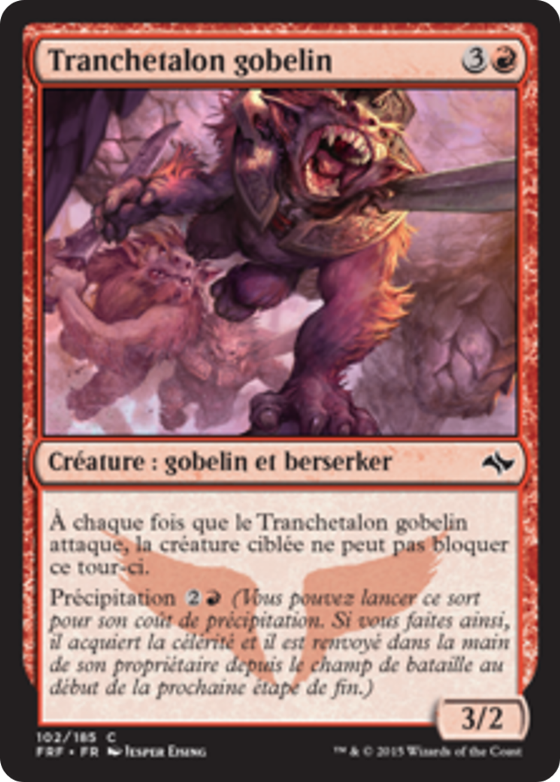 Tranchetalon gobelin — Fate Reforged — Magic: The Gathering