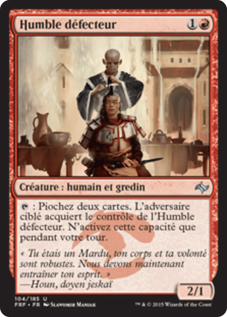 Humble défecteur — Fate Reforged — Magic: The Gathering