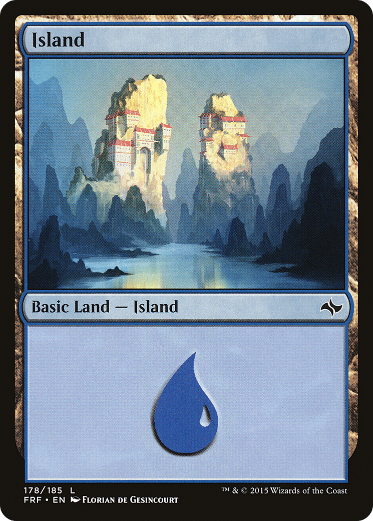 Island — Fate Reforged — Magic: The Gathering