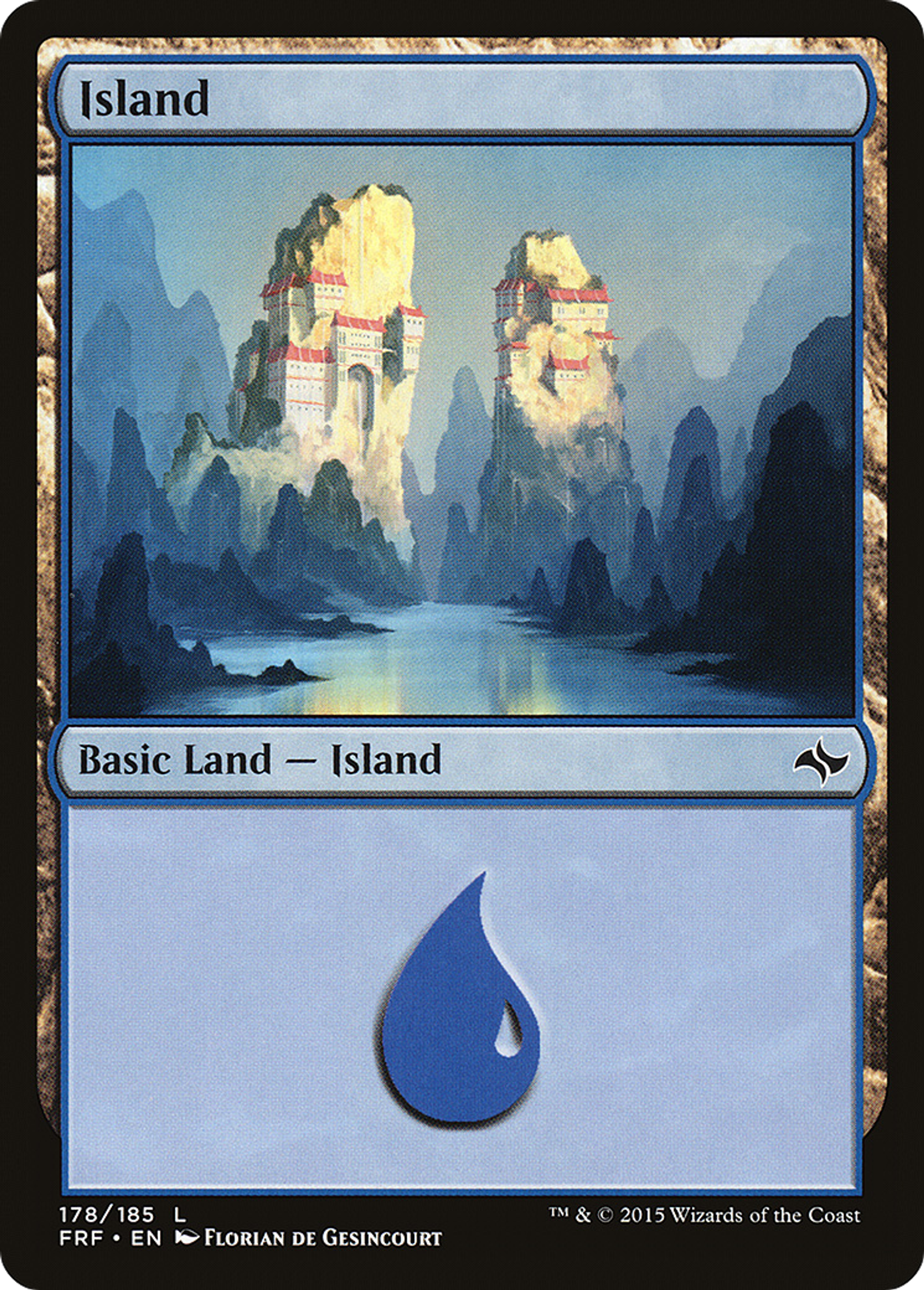 Island — Fate Reforged — Magic: The Gathering