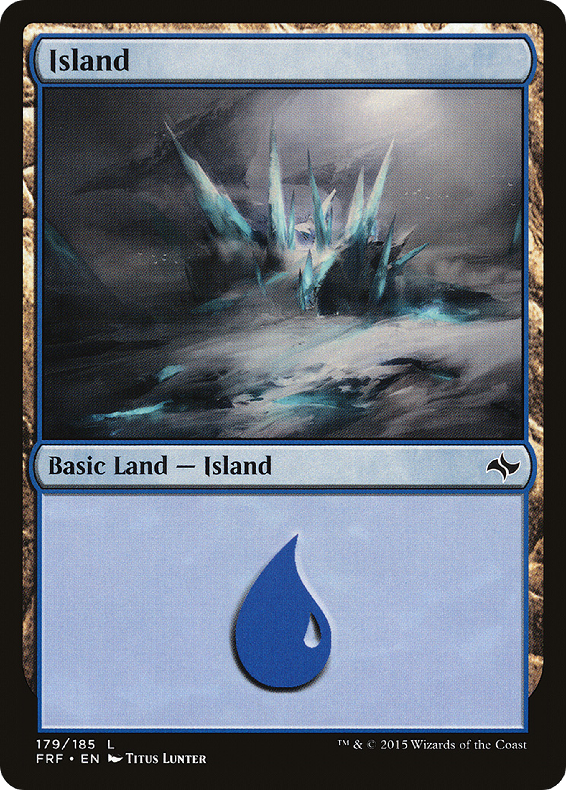 Island — Fate Reforged — Magic: The Gathering