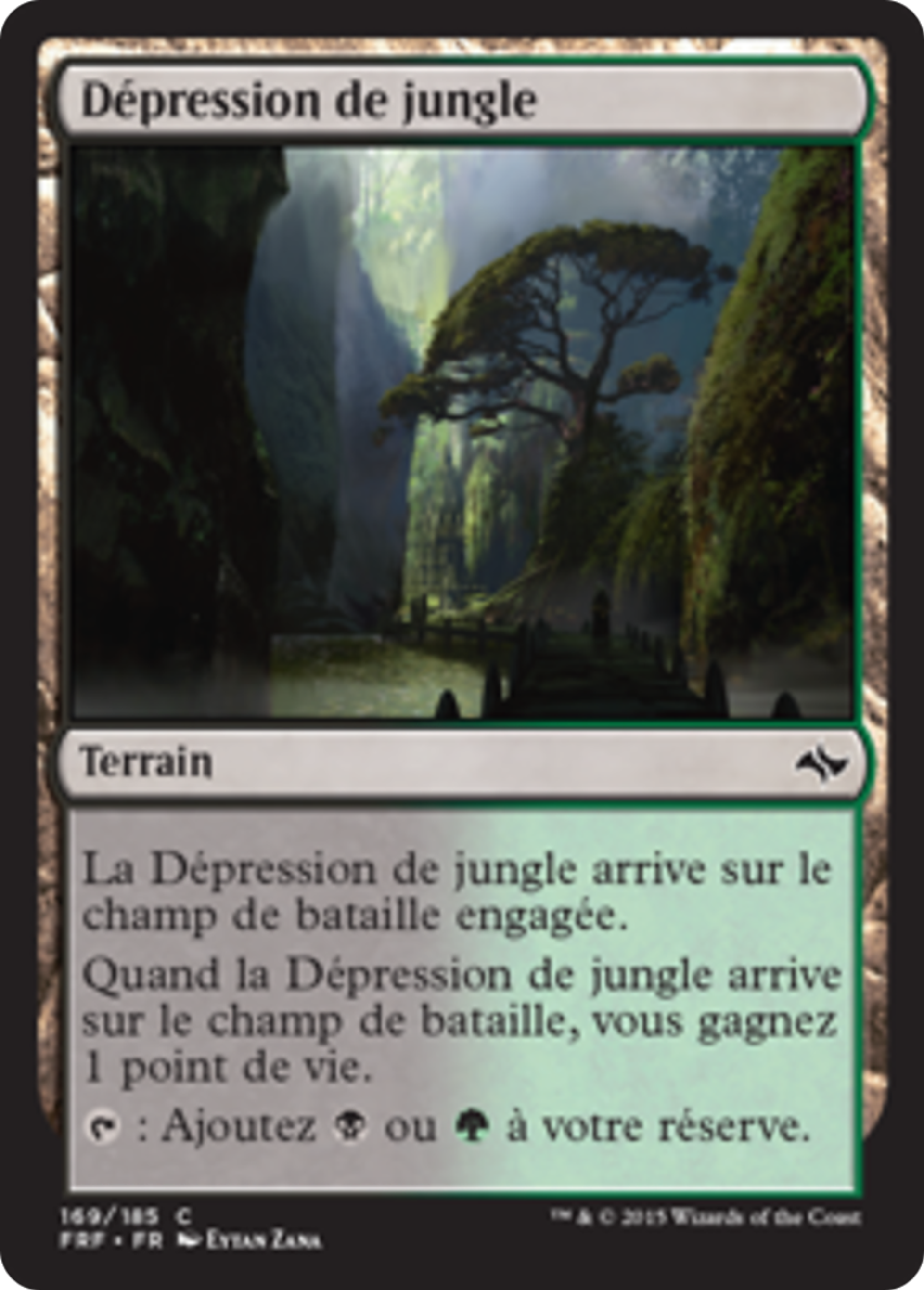 Dépression de jungle — Fate Reforged — Magic: The Gathering