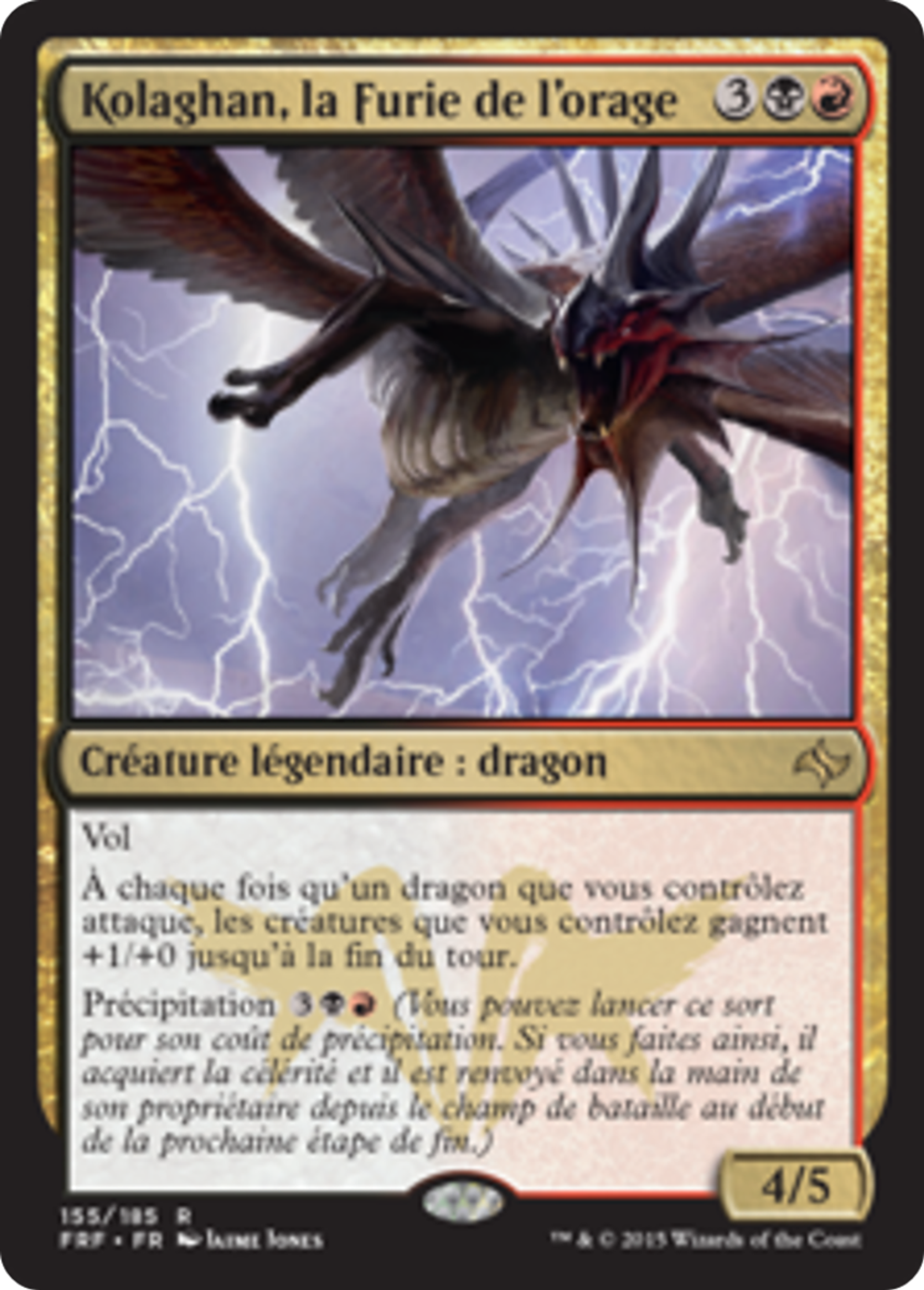Kolaghan, la Furie de l'orage — Fate Reforged — Magic: The Gathering