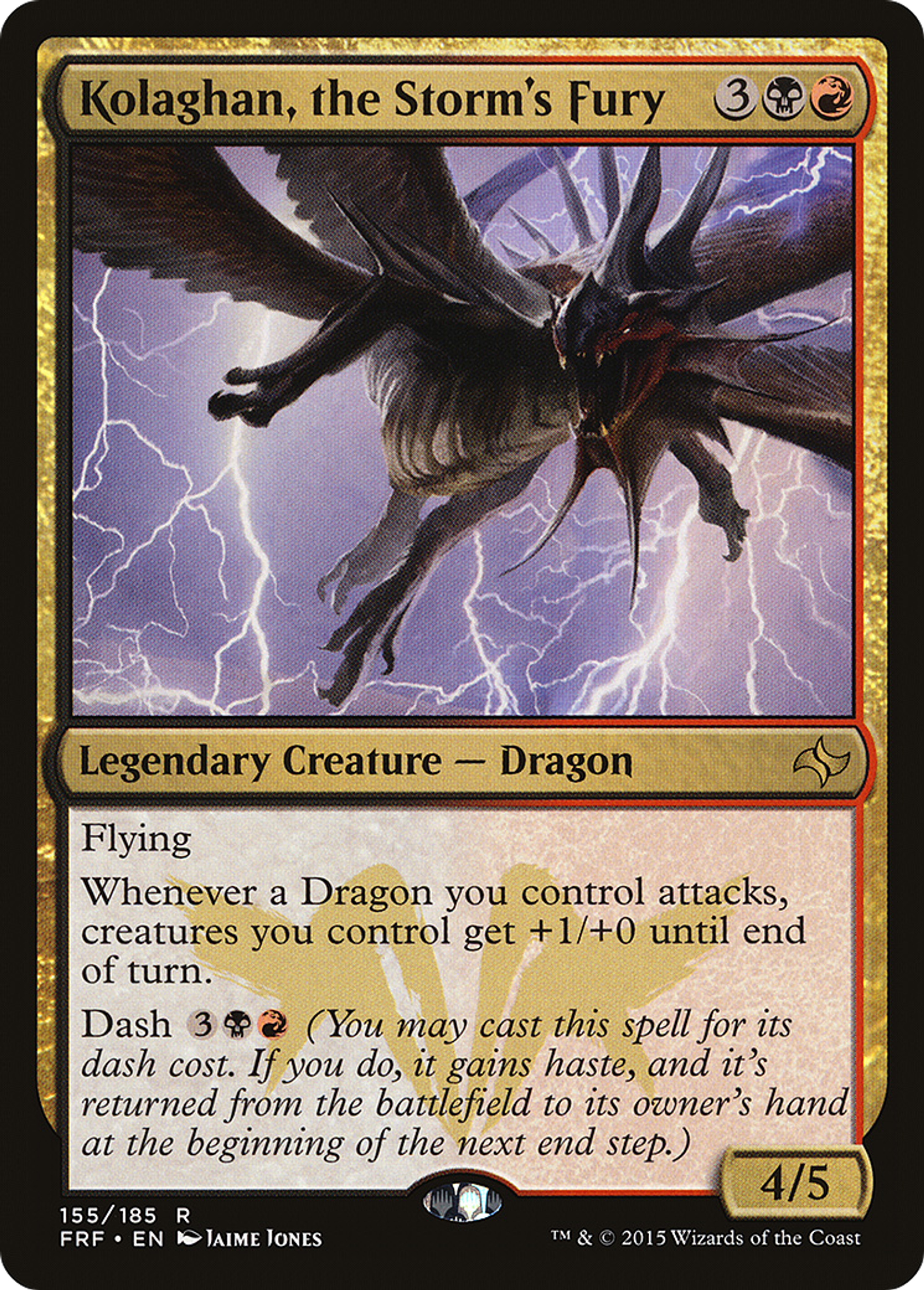 Kolaghan, the Storm's Fury — Fate Reforged — Magic: The Gathering