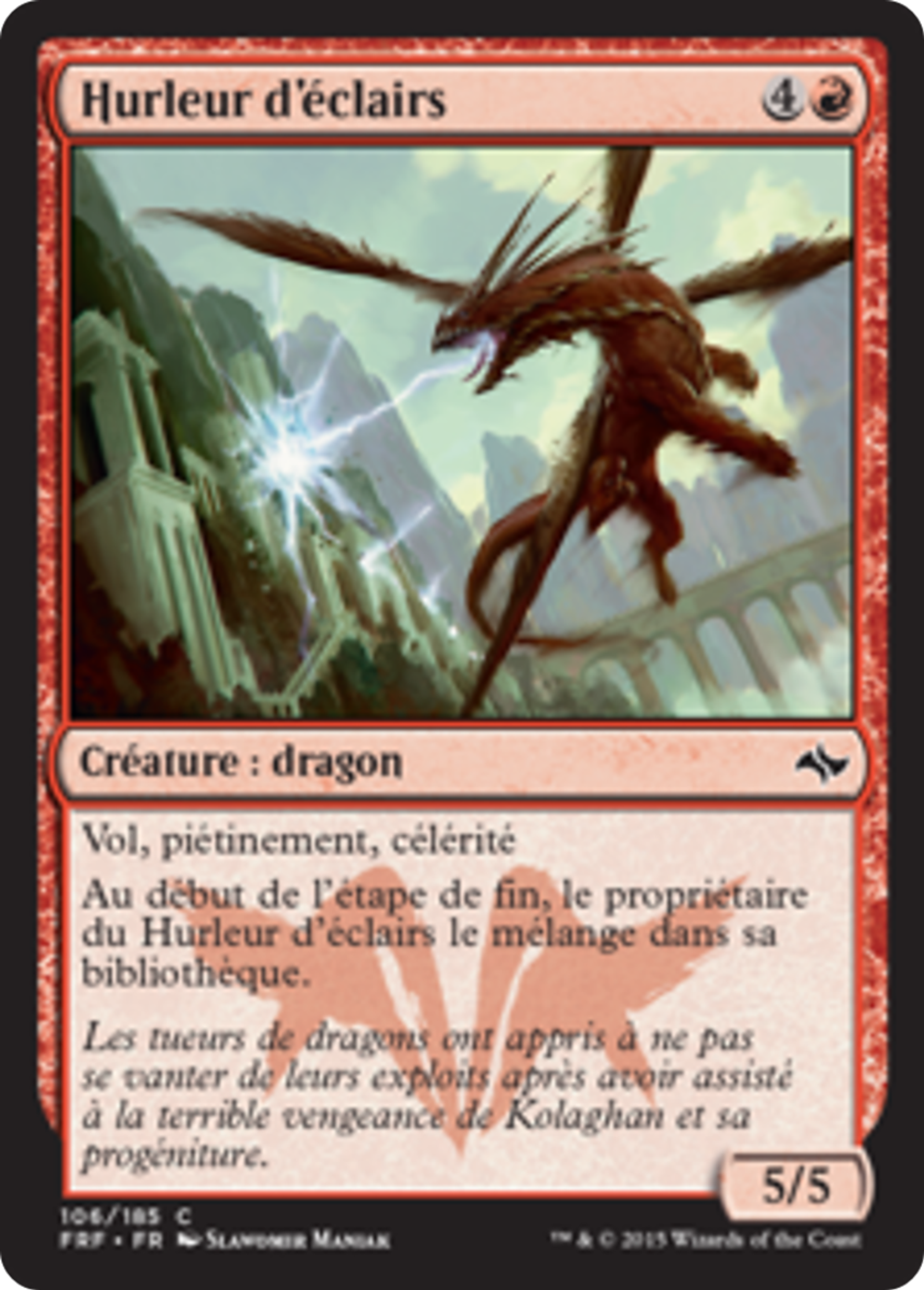 Hurleur d'éclairs — Fate Reforged — Magic: The Gathering