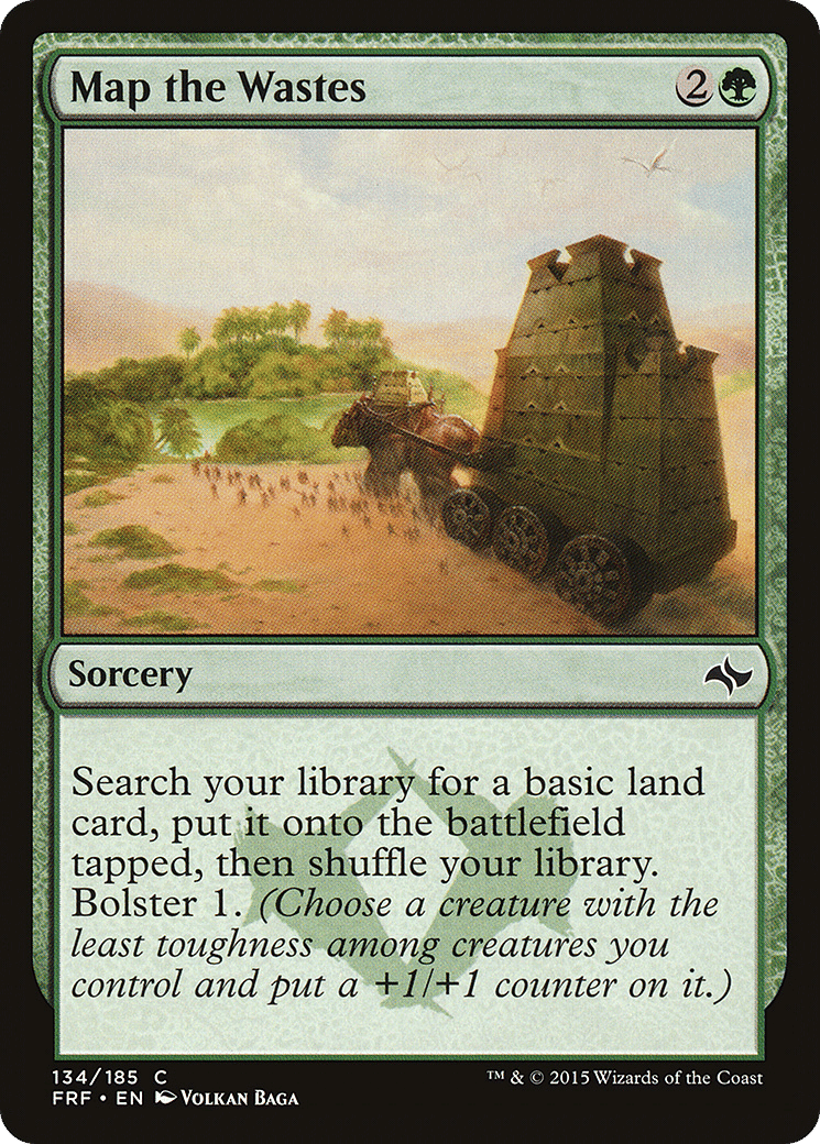 Map the Wastes — Fate Reforged — Magic: The Gathering