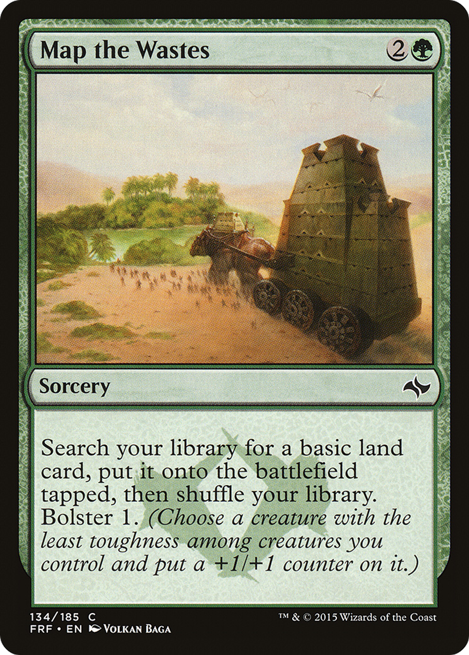 Map the Wastes — Fate Reforged — Magic: The Gathering