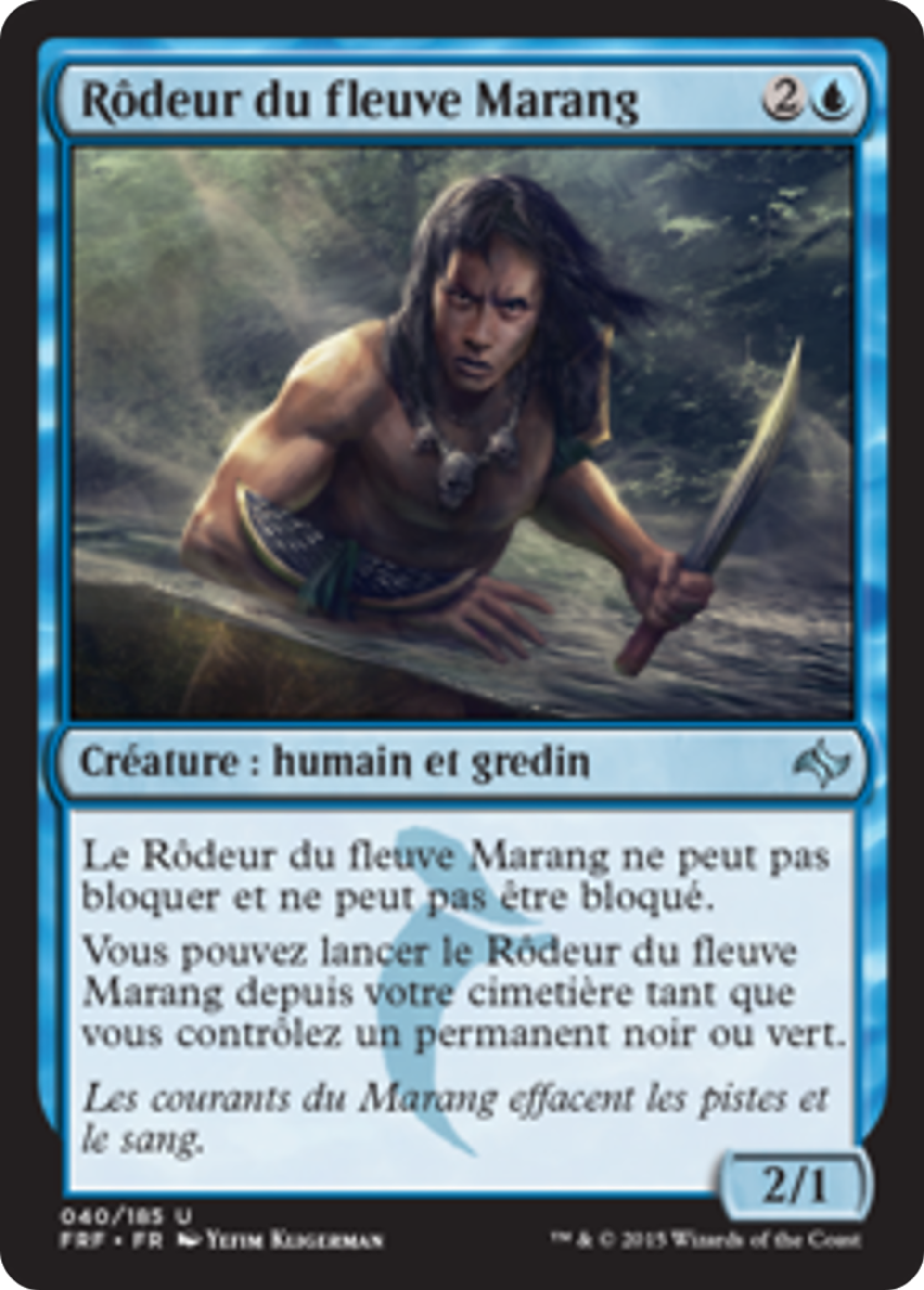 Rôdeur du fleuve Marang — Fate Reforged — Magic: The Gathering