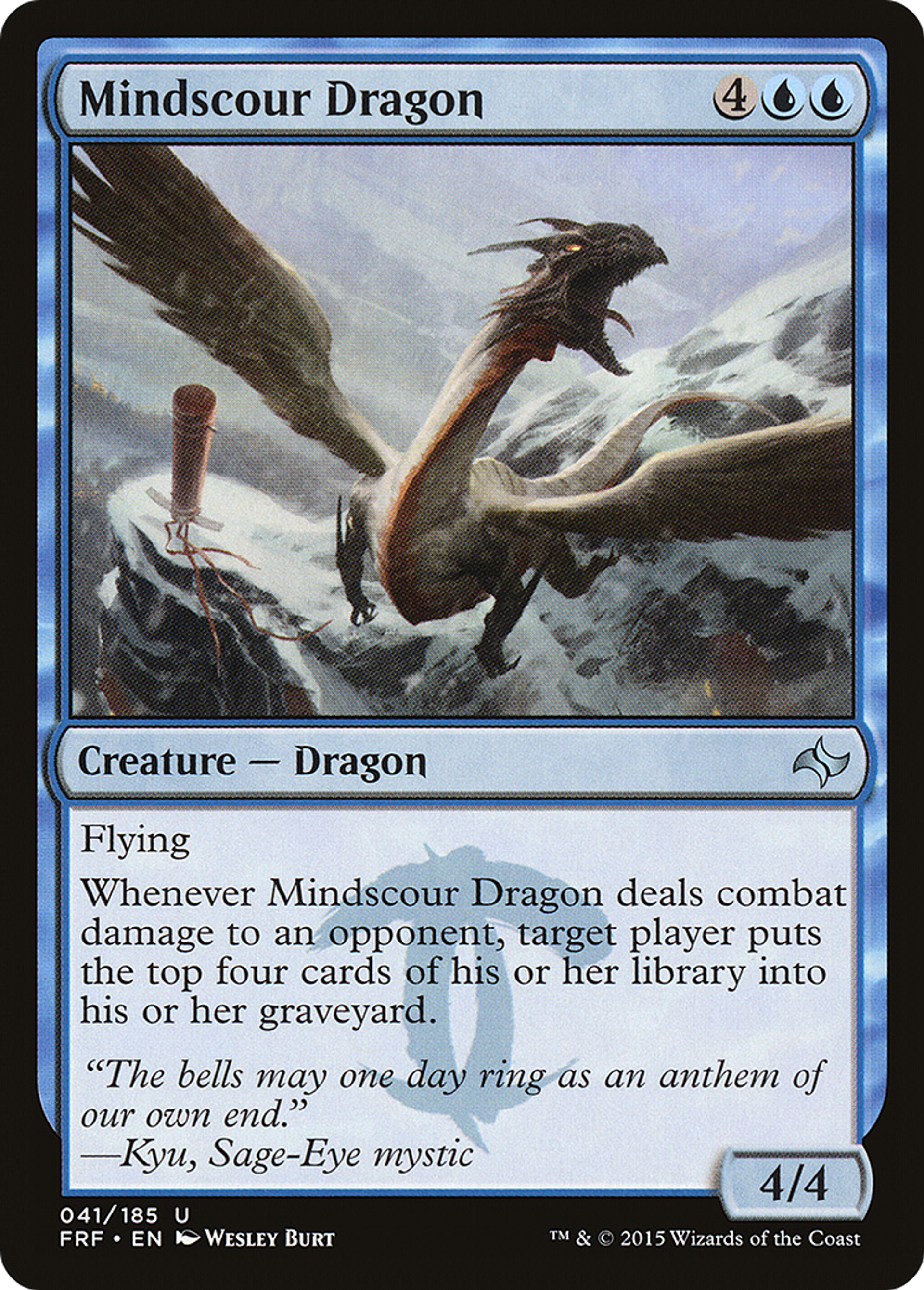 Mindscour Dragon — Fate Reforged — Magic: The Gathering