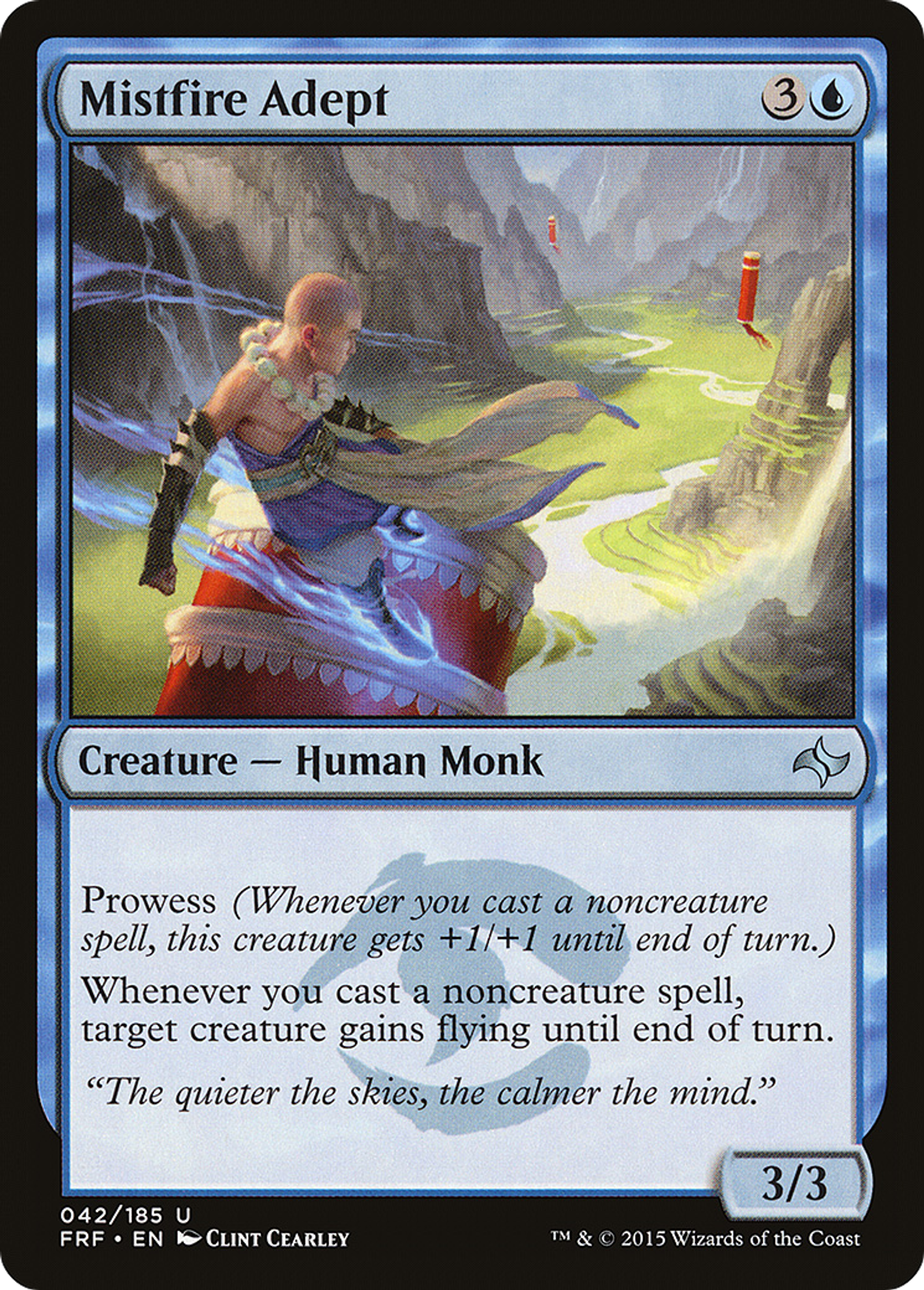 Mistfire Adept — Fate Reforged — Magic: The Gathering
