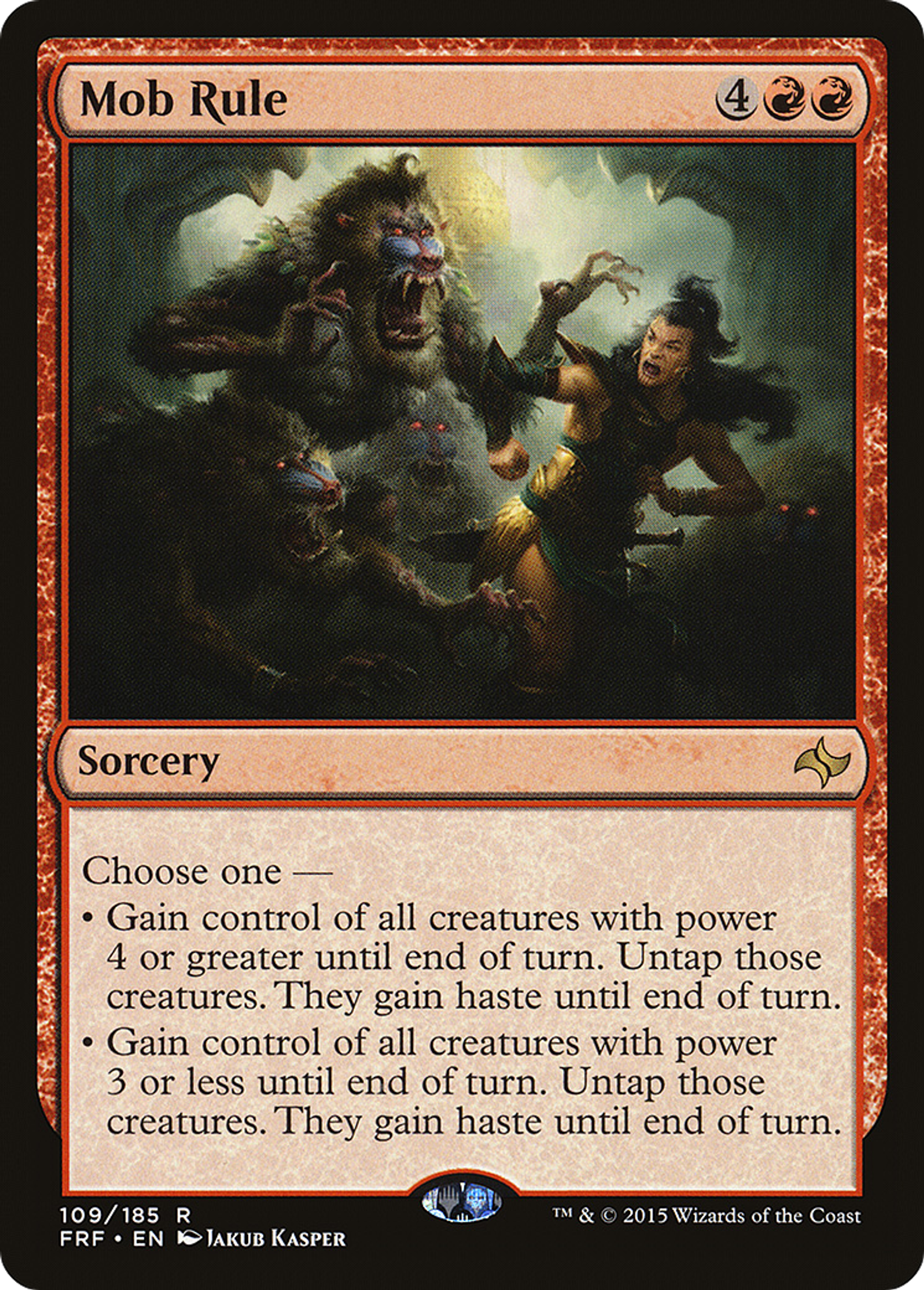 Mob Rule — Fate Reforged — Magic: The Gathering