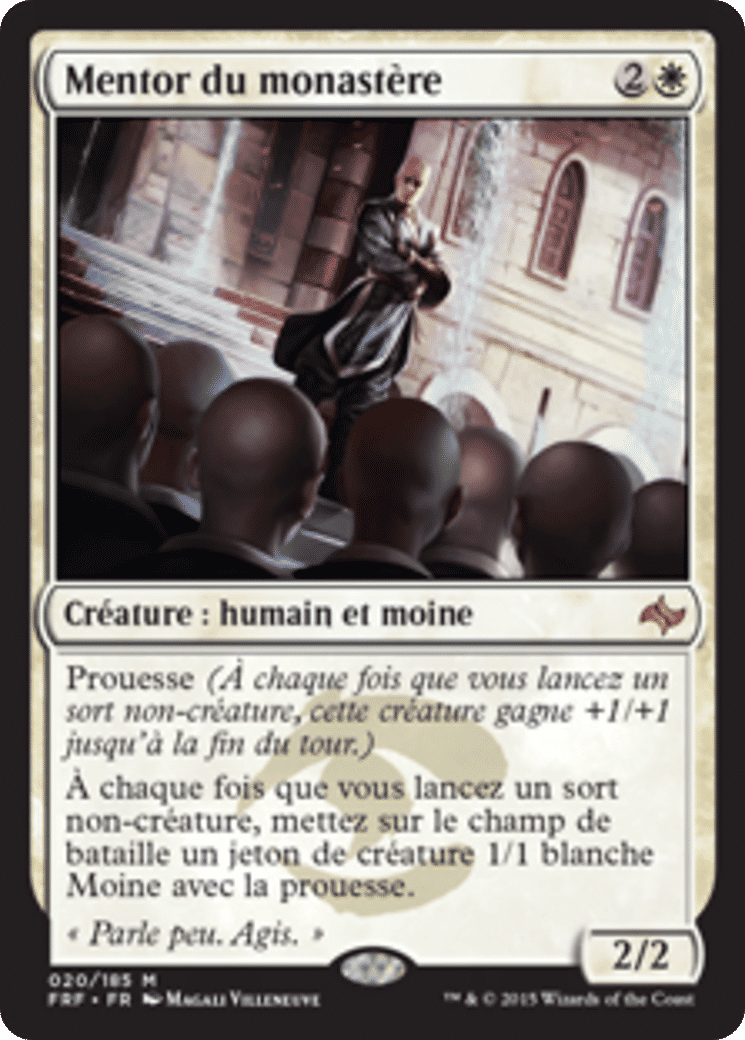 Mentor du monastère — Fate Reforged — Magic: The Gathering