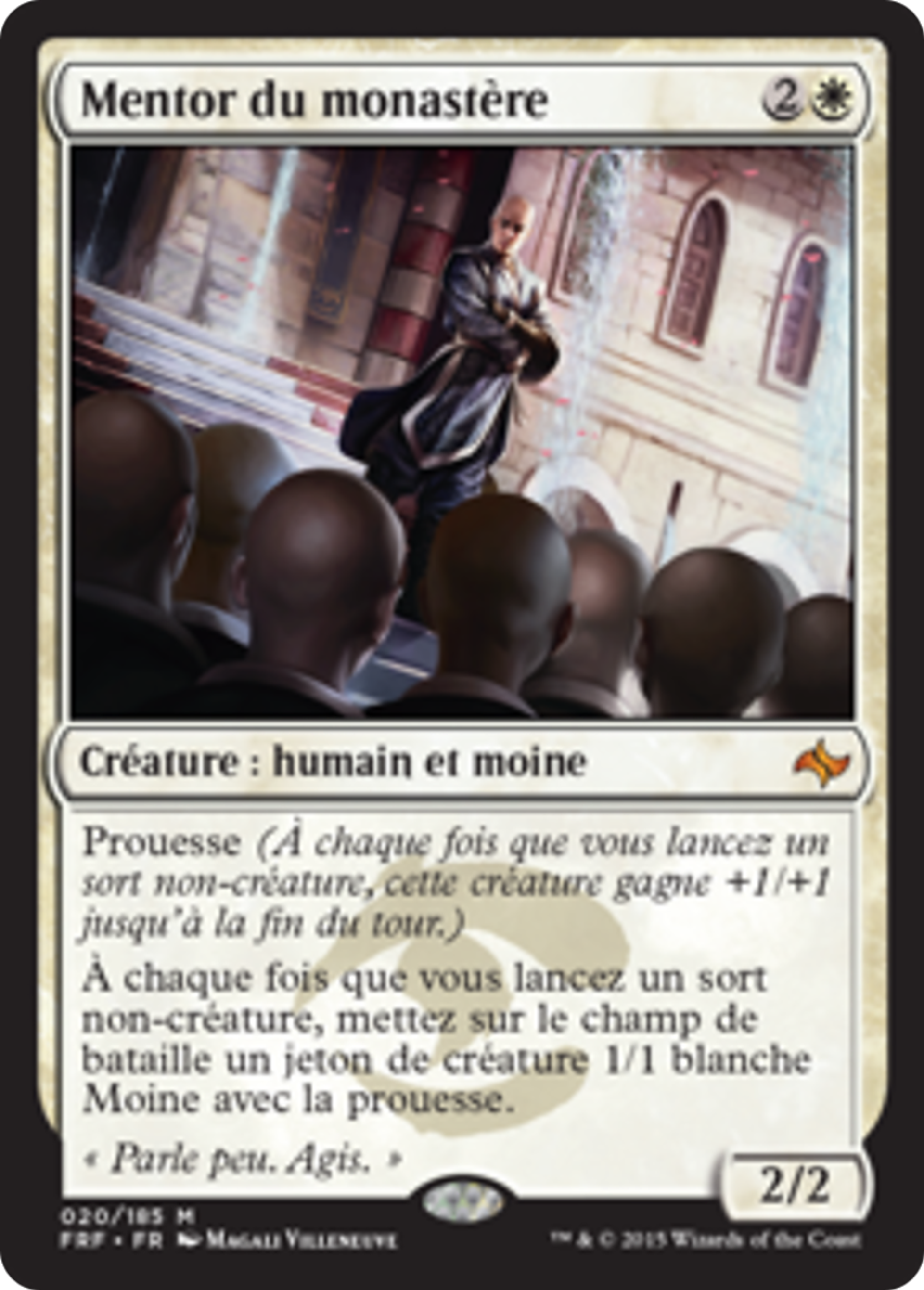 Mentor du monastère — Fate Reforged — Magic: The Gathering