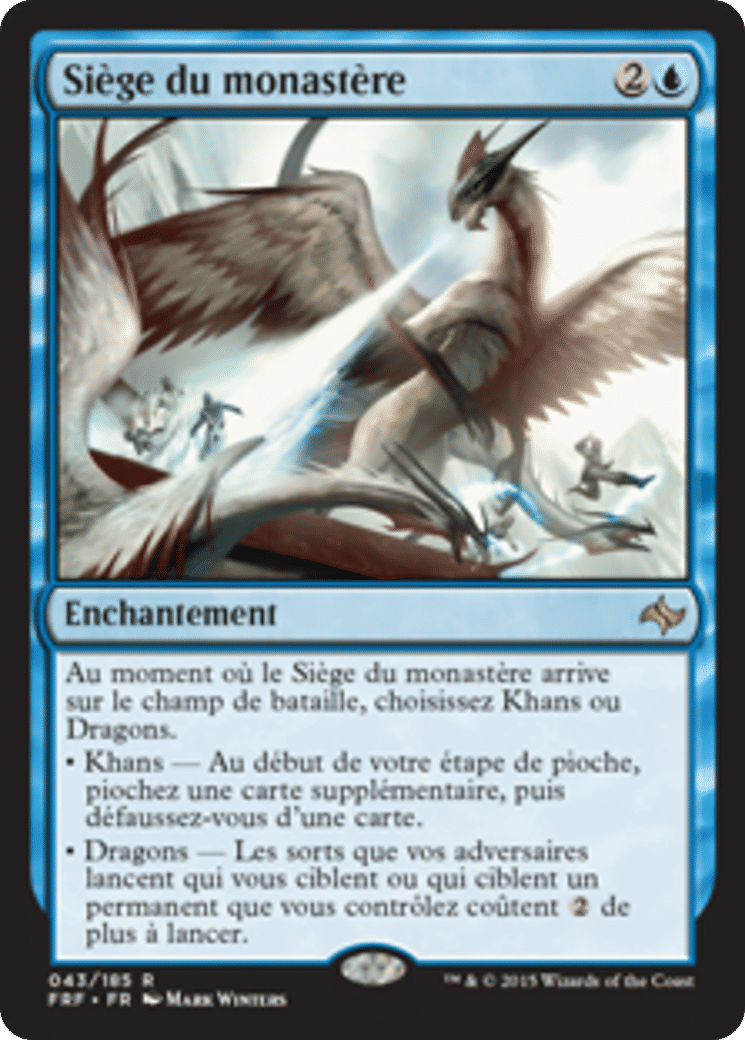 Siège du monastère — Fate Reforged — Magic: The Gathering