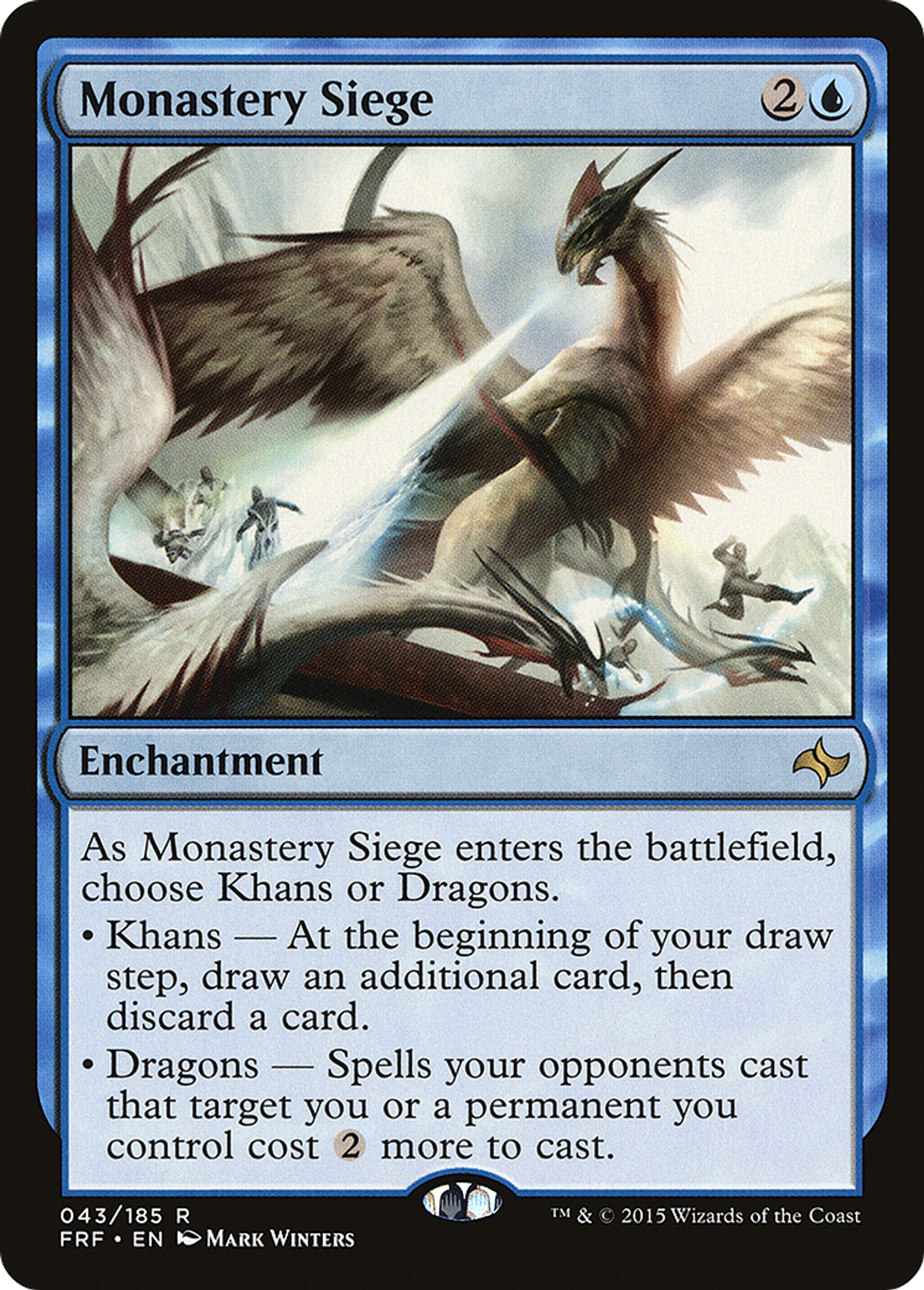 Monastery Siege — Fate Reforged — Magic: The Gathering