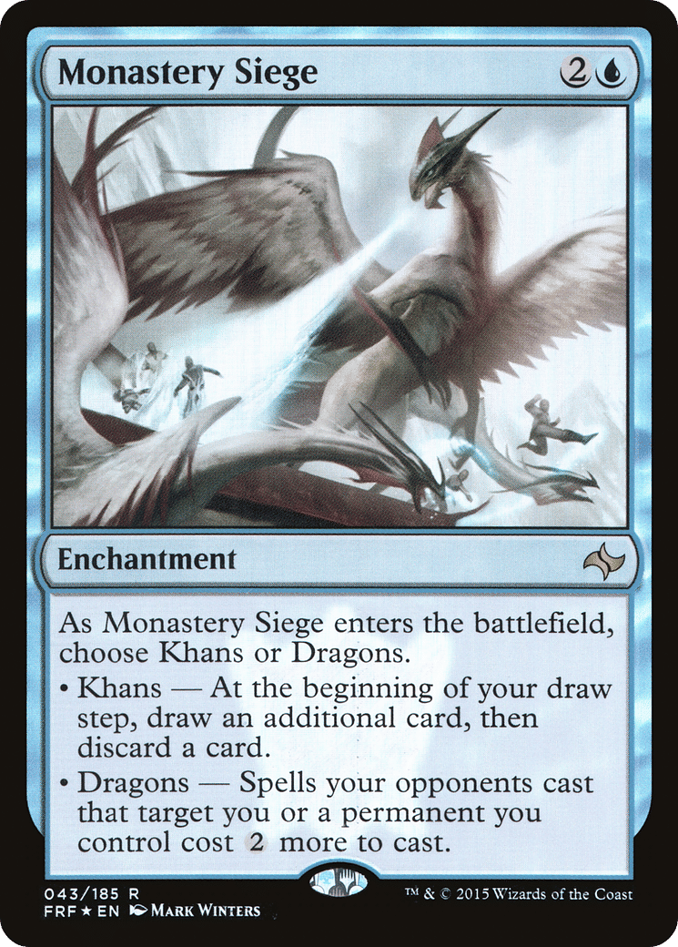 Monastery Siege — Fate Reforged — Magic: The Gathering