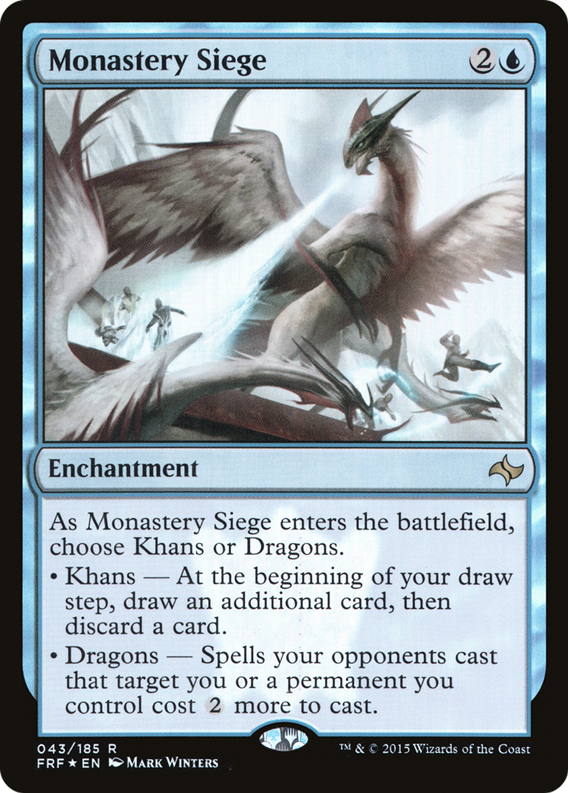 Monastery Siege — Fate Reforged — Magic: The Gathering