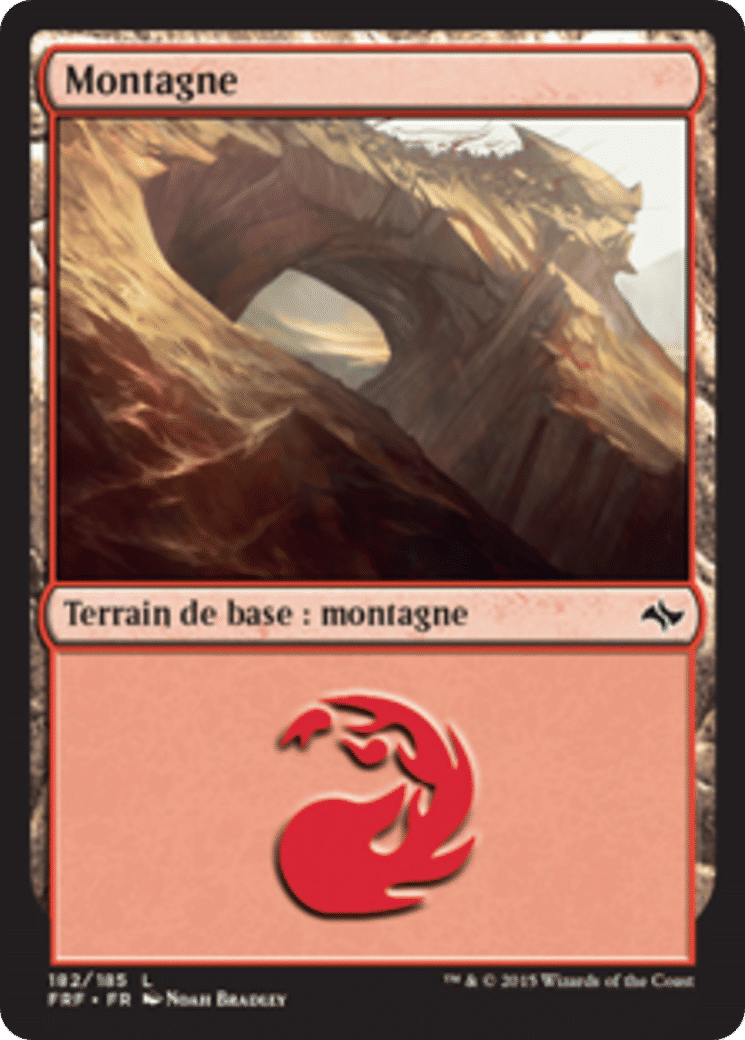 Montagne — Fate Reforged — Magic: The Gathering