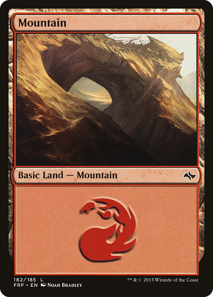 Mountain — Fate Reforged — Magic: The Gathering