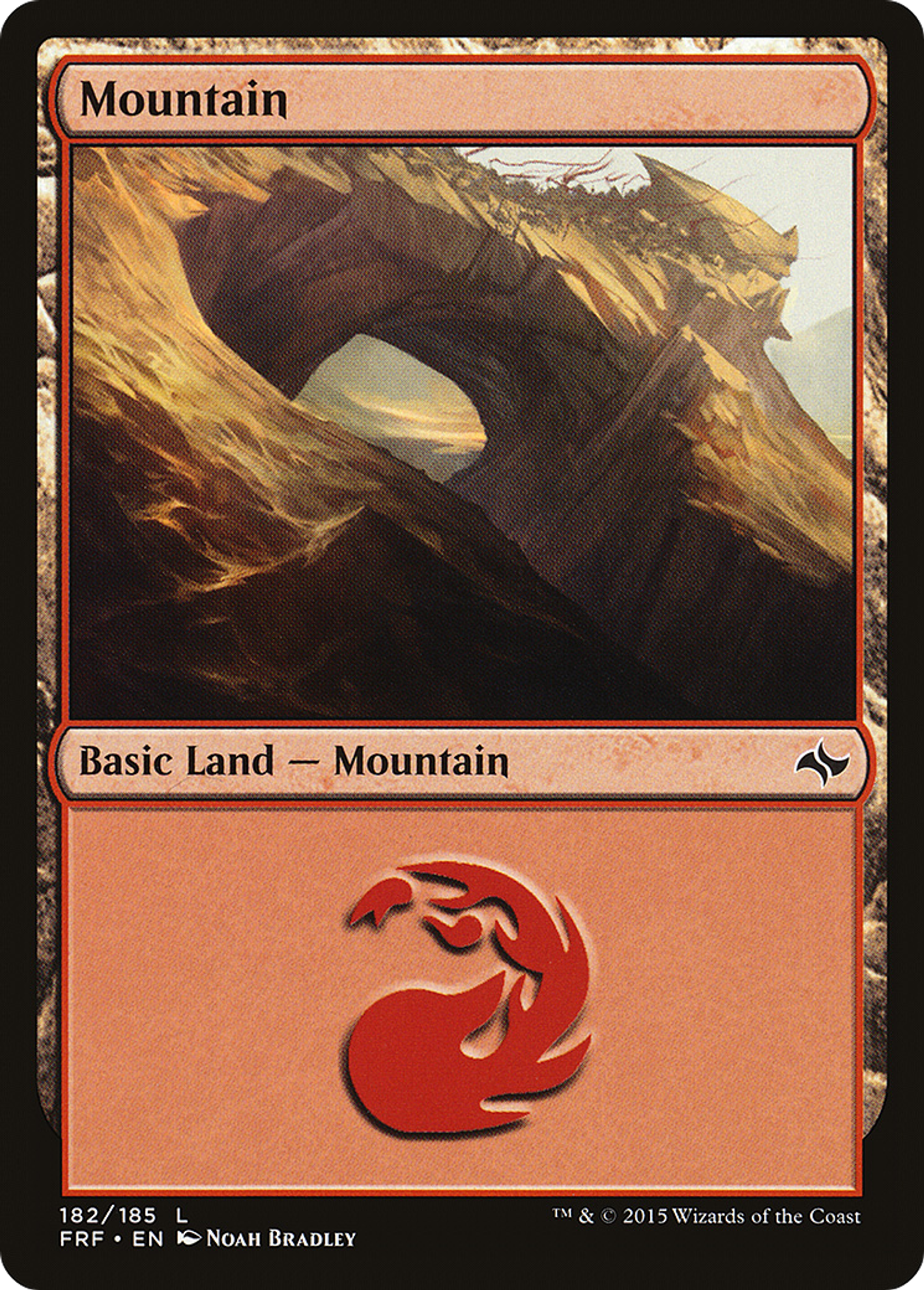 Mountain — Fate Reforged — Magic: The Gathering