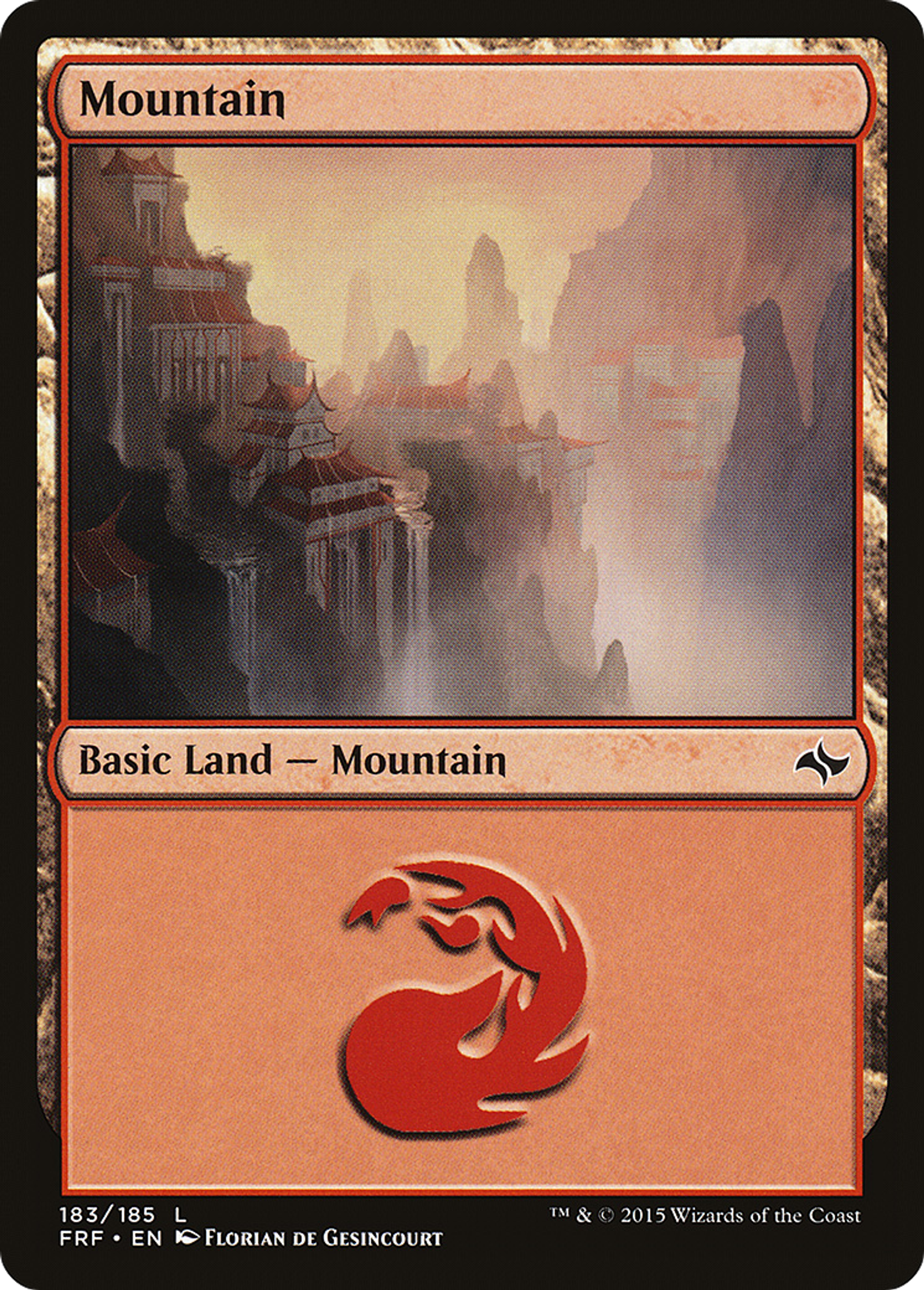 Montagne — Fate Reforged — Magic: The Gathering