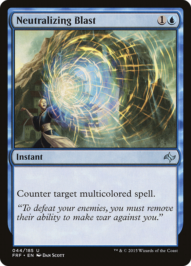 Salve neutralisante — Fate Reforged — Magic: The Gathering