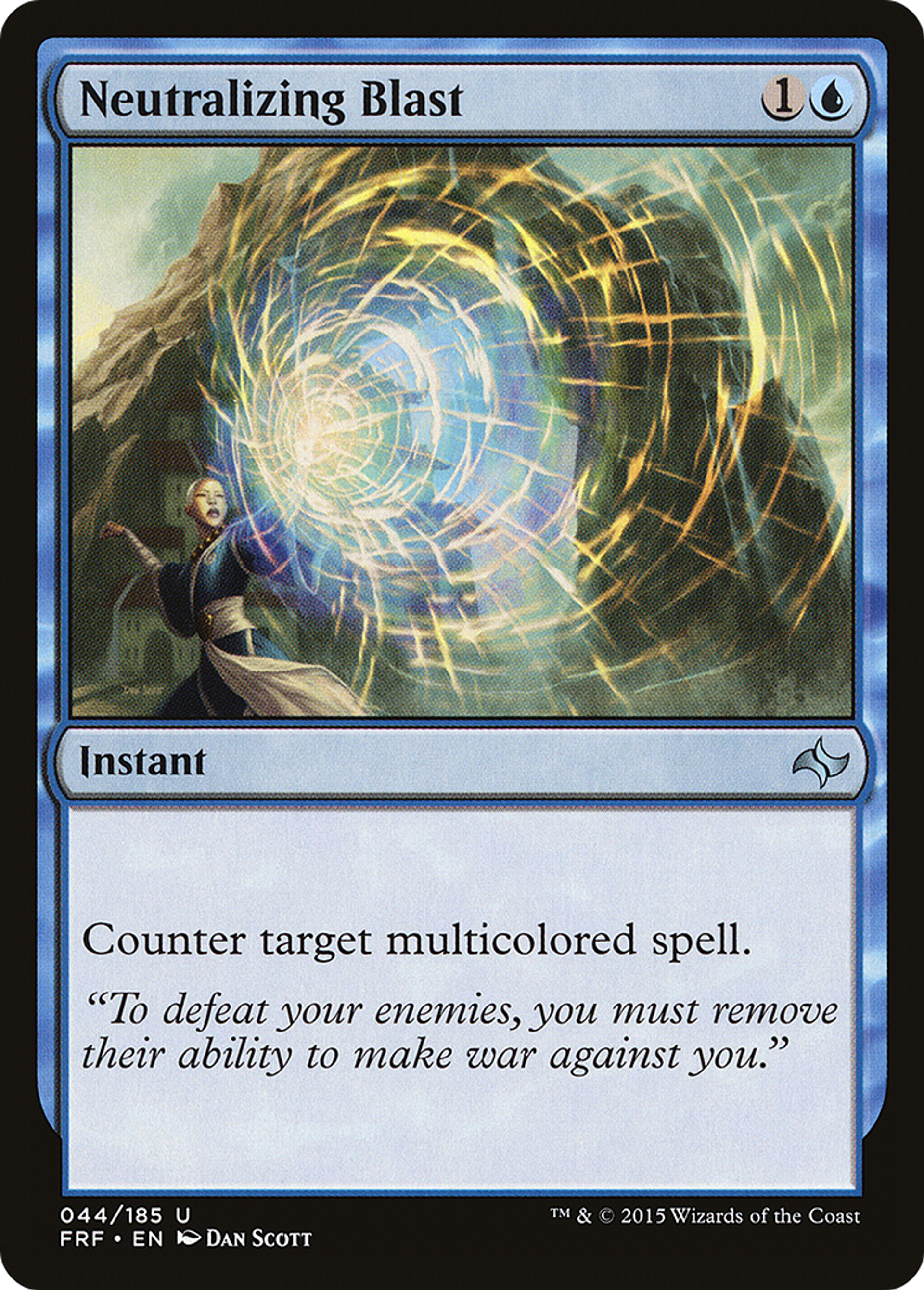Neutralizing Blast — Fate Reforged — Magic: The Gathering