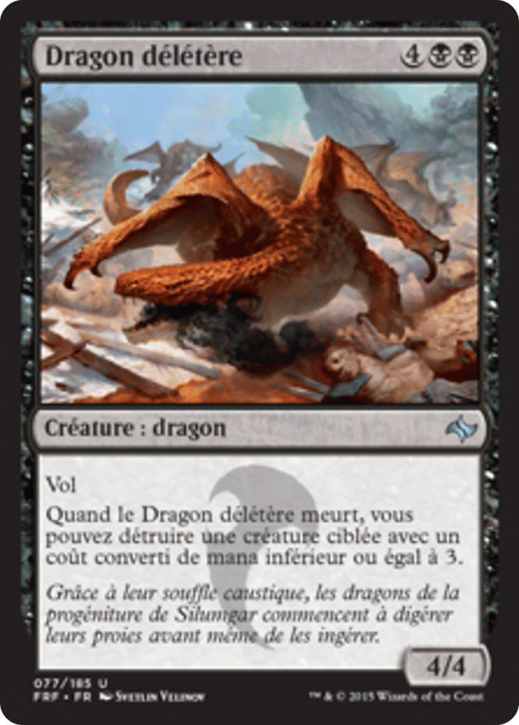 Dragon délétère — Fate Reforged — Magic: The Gathering