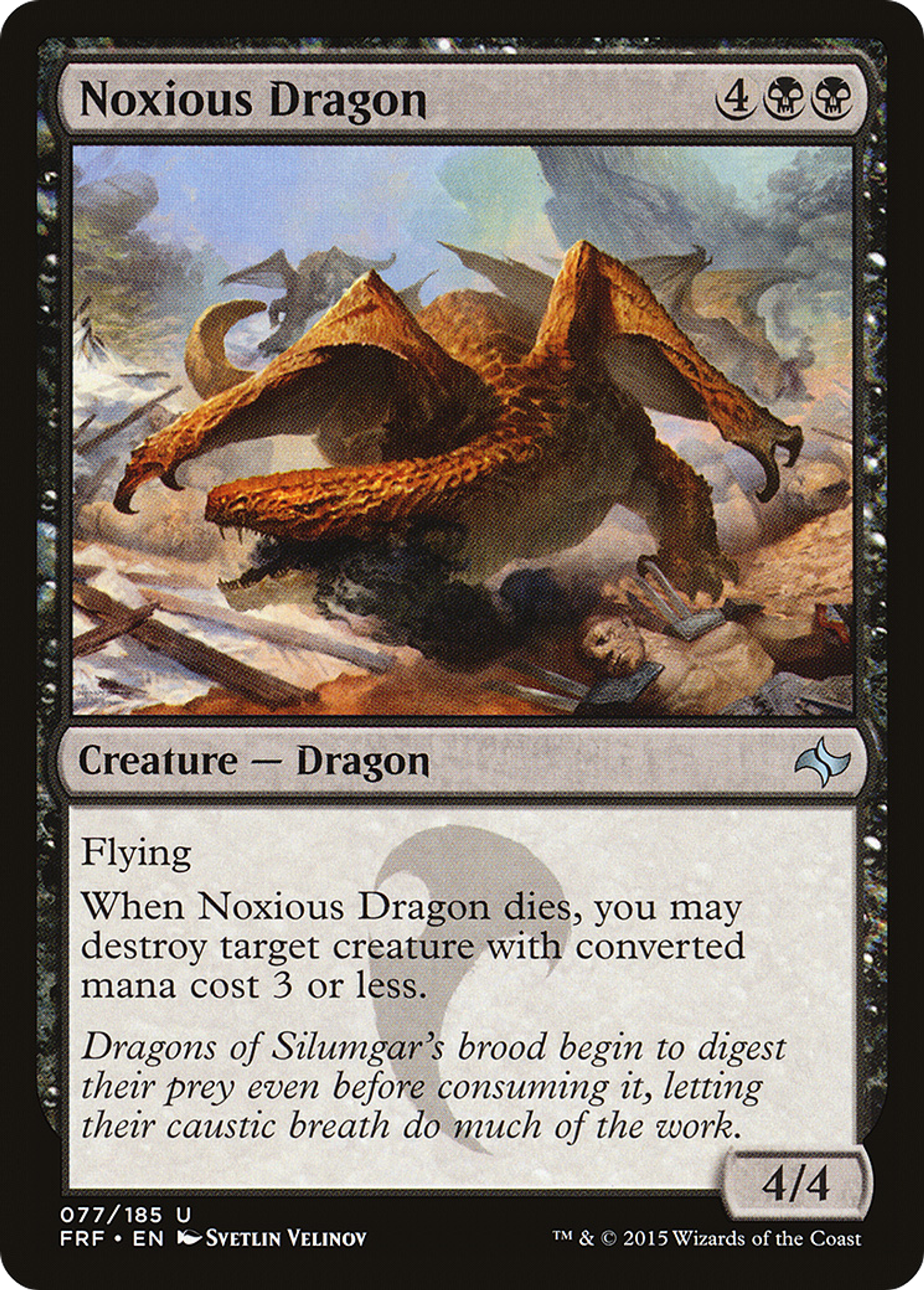 Noxious Dragon — Fate Reforged — Magic: The Gathering