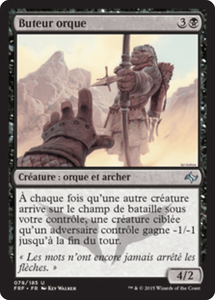 Buteur orque — Fate Reforged — Magic: The Gathering