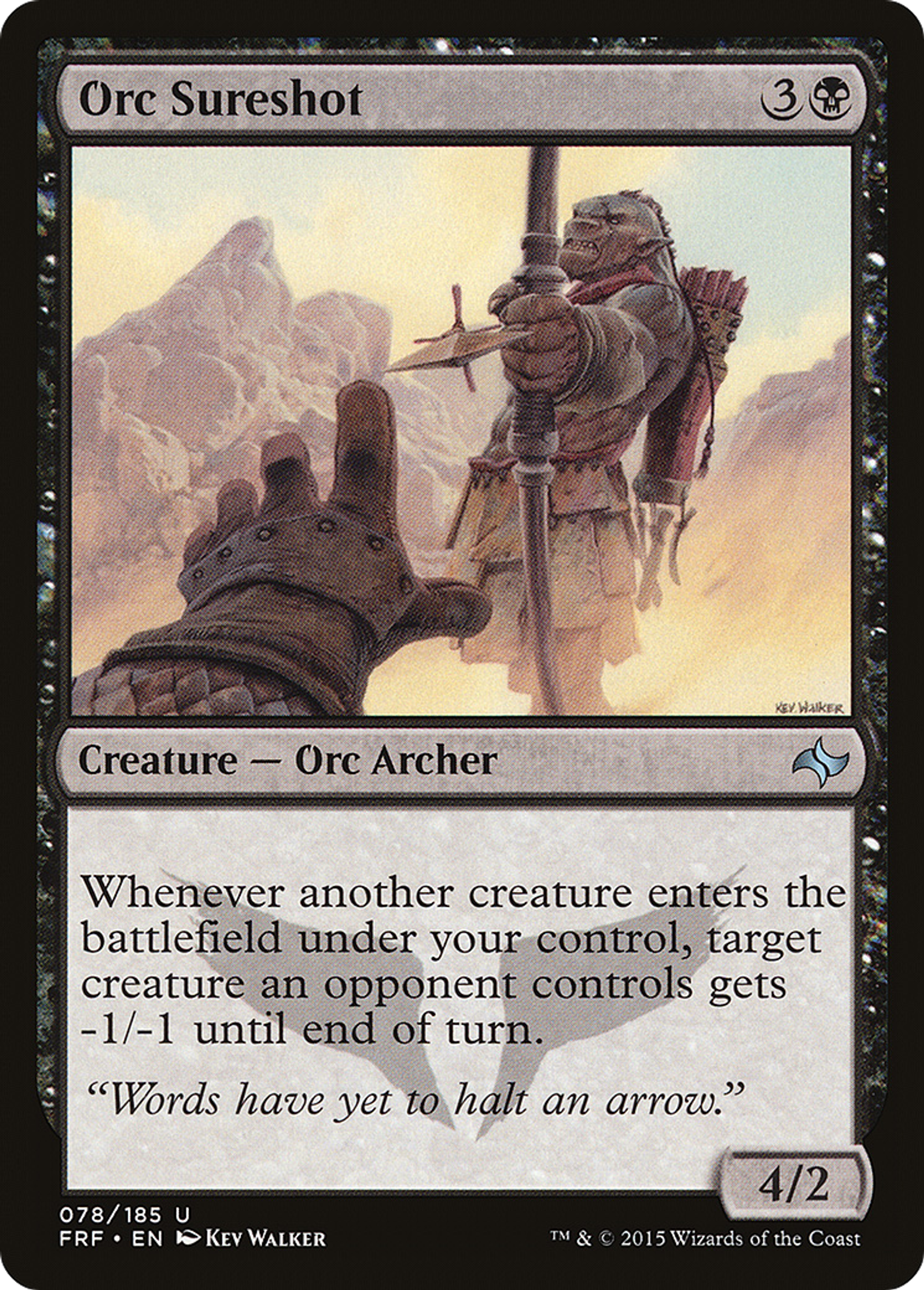 Orc Sureshot — Fate Reforged — Magic: The Gathering
