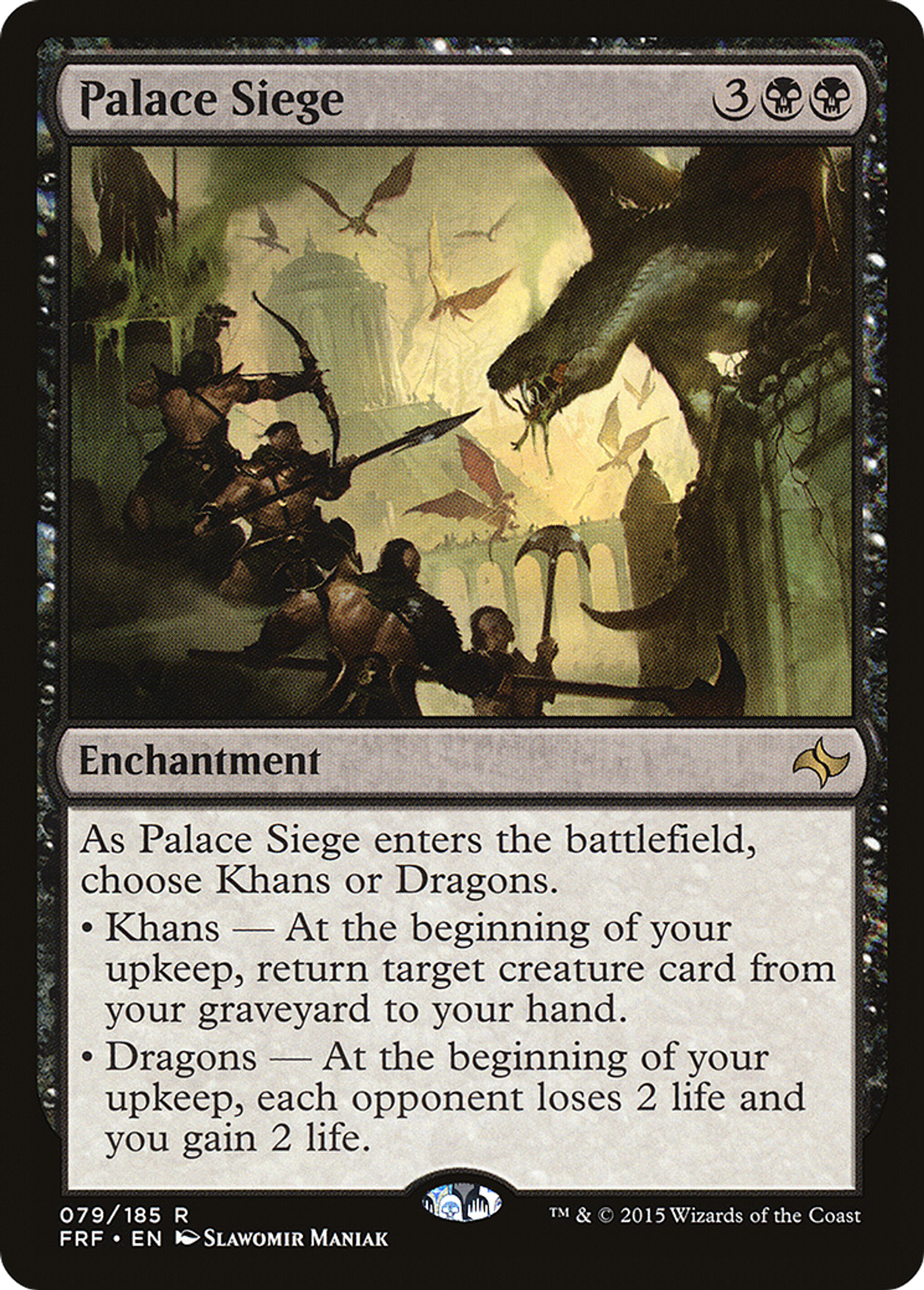 Palace Siege — Fate Reforged — Magic: The Gathering