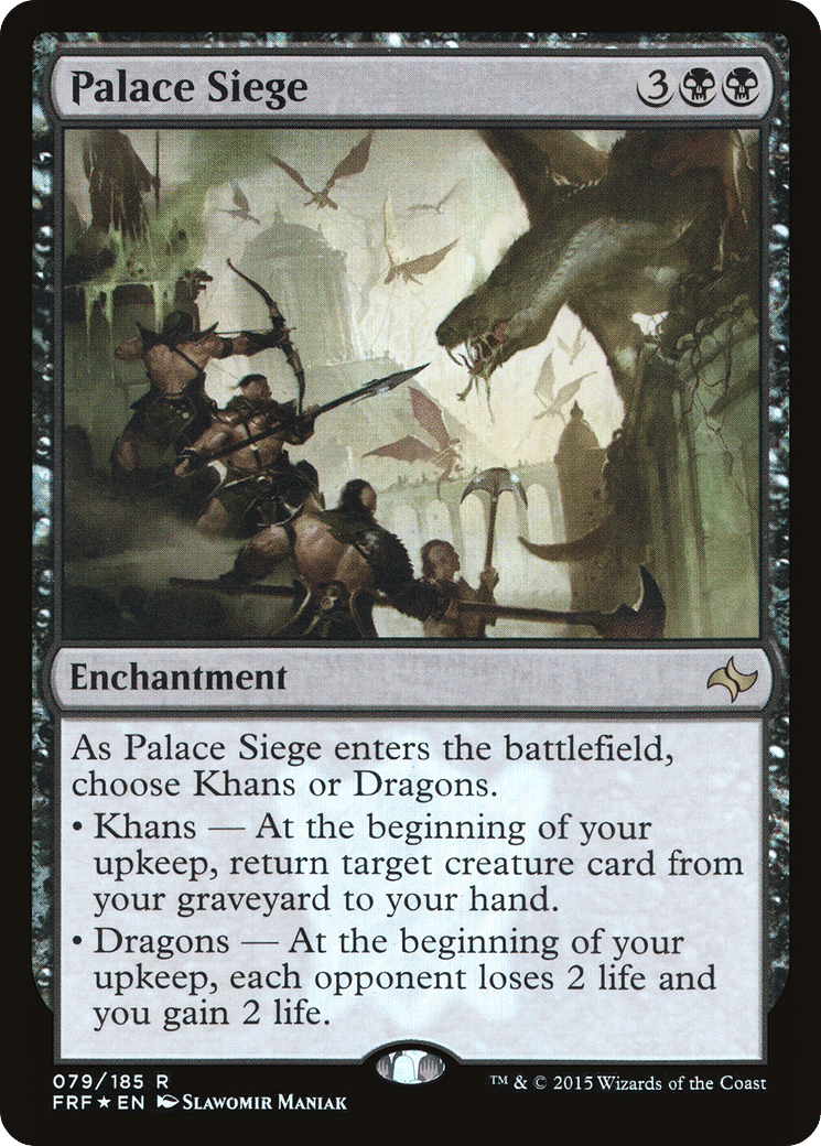 Palace Siege — Fate Reforged — Magic: The Gathering