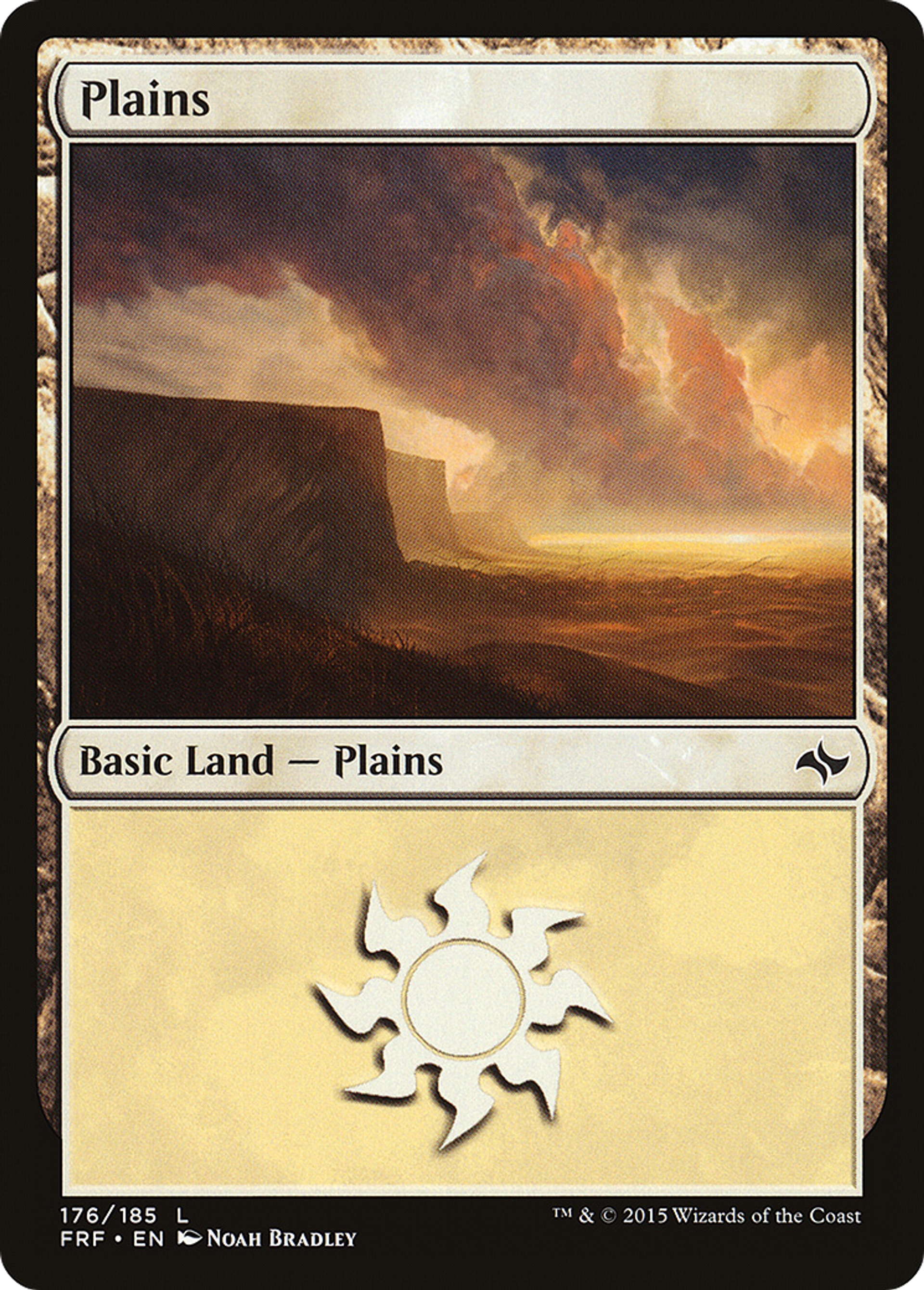 Plains — Fate Reforged — Magic: The Gathering