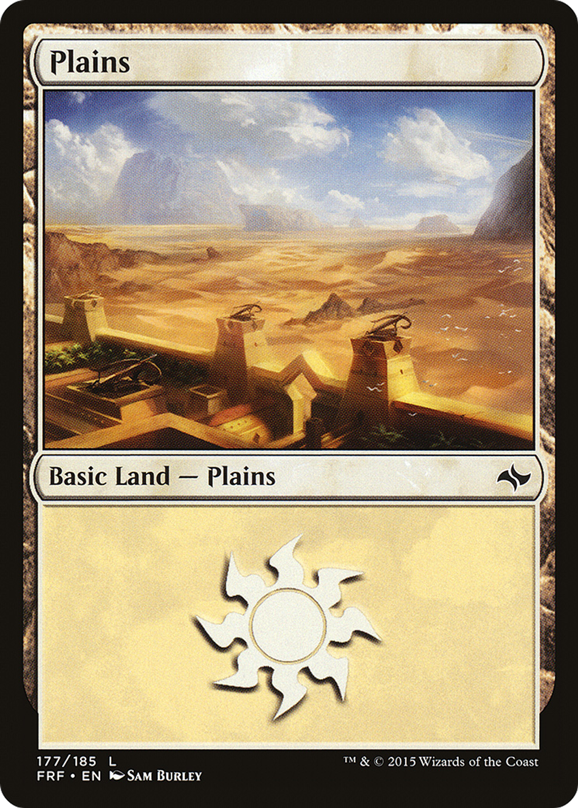 Plains — Fate Reforged — Magic: The Gathering